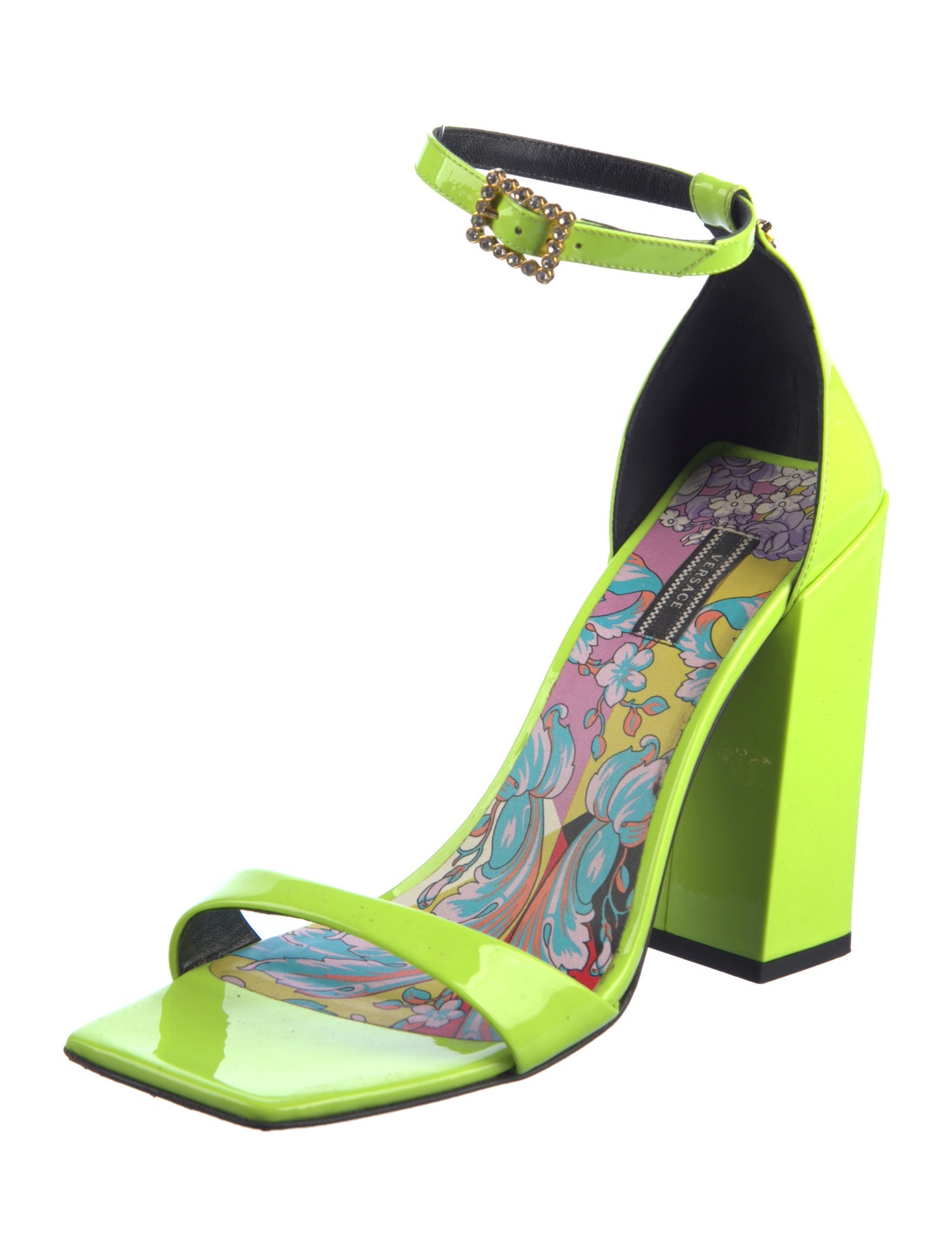 Versace Patent Leather Sandals