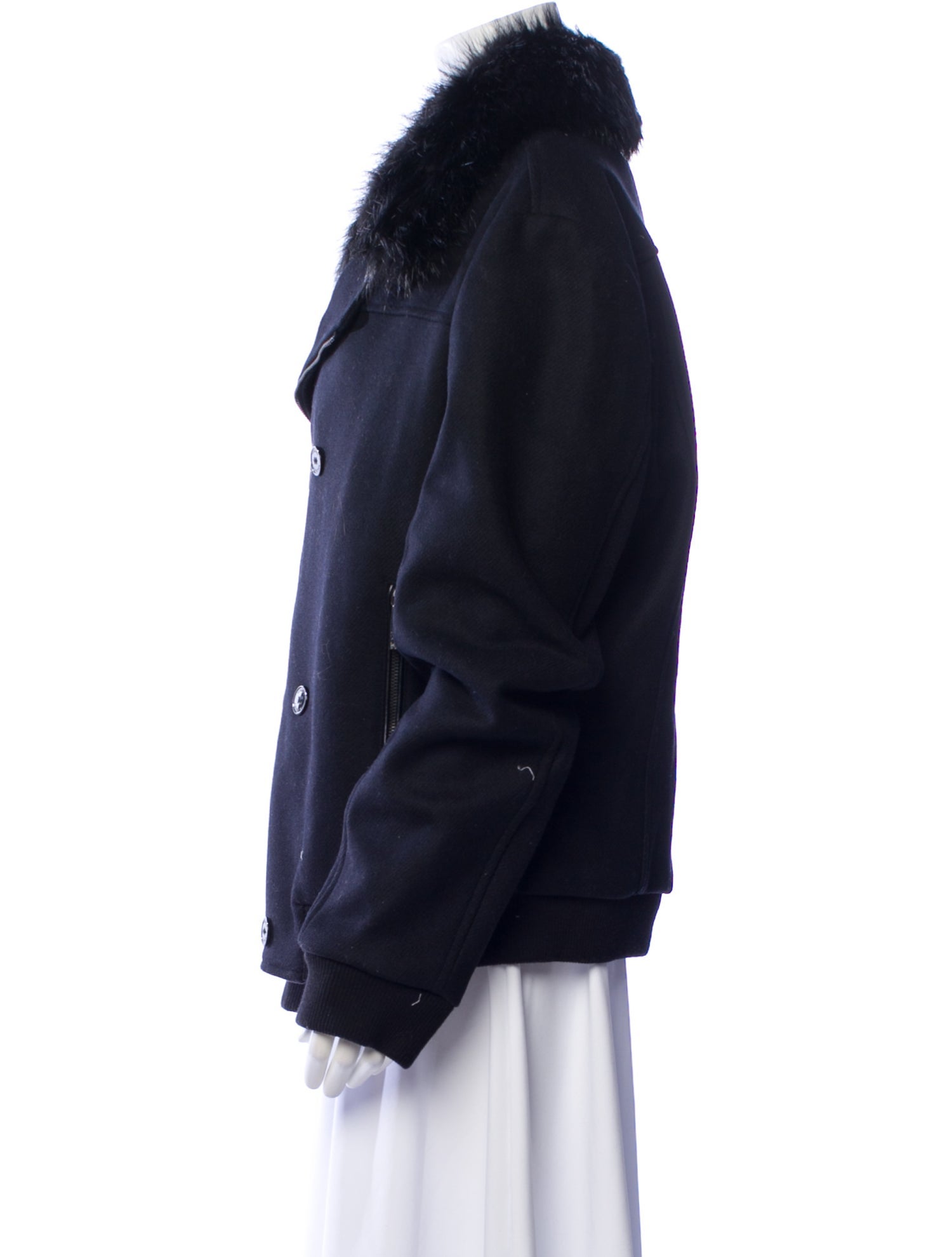 Versace Wool Fur Jacket