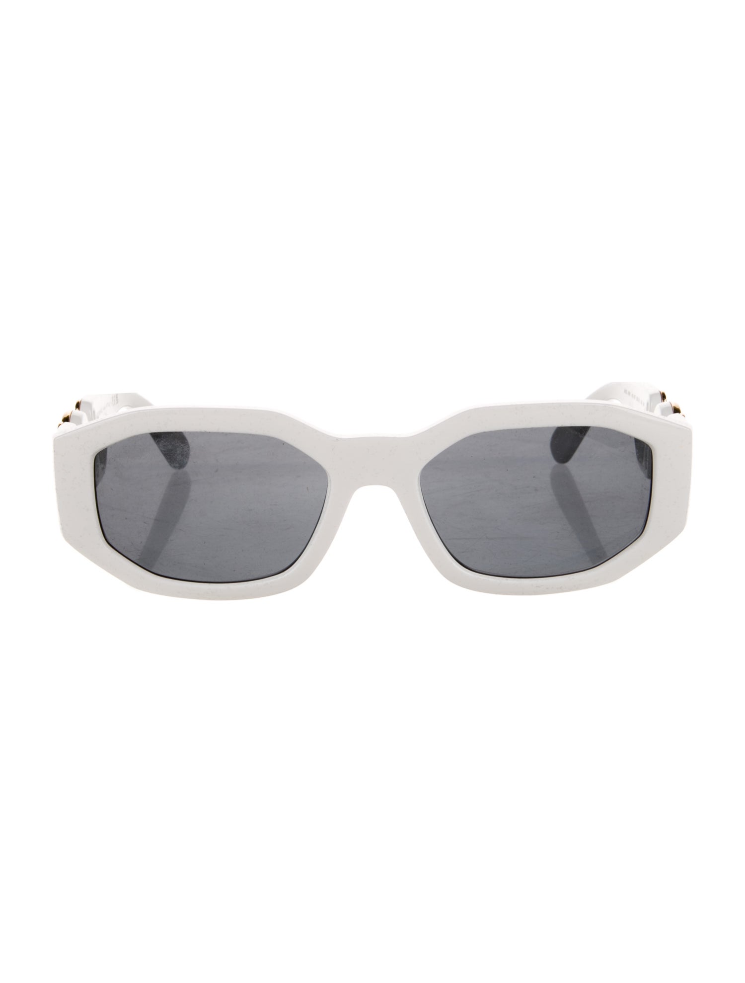 Versace Round Mirrored Sunglasses