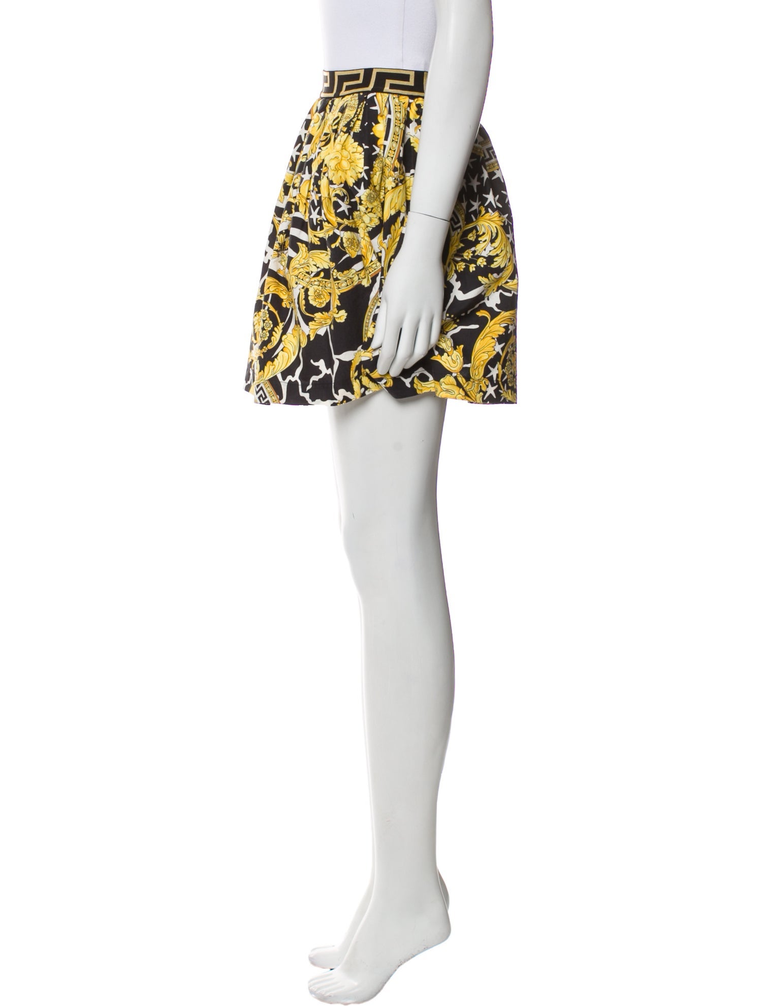 Versace Printed Mini Skirt