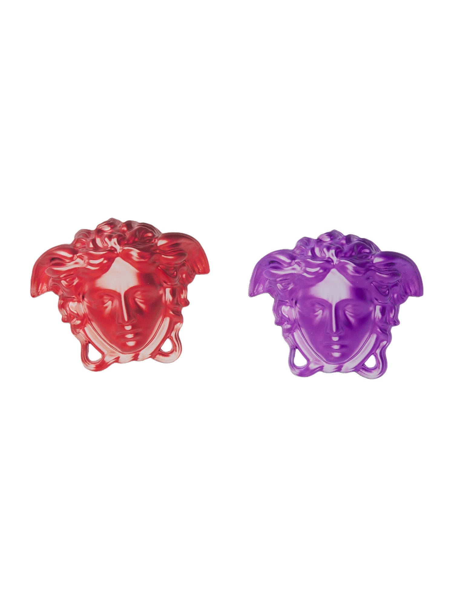 Versace Pair of Medusa Coasters