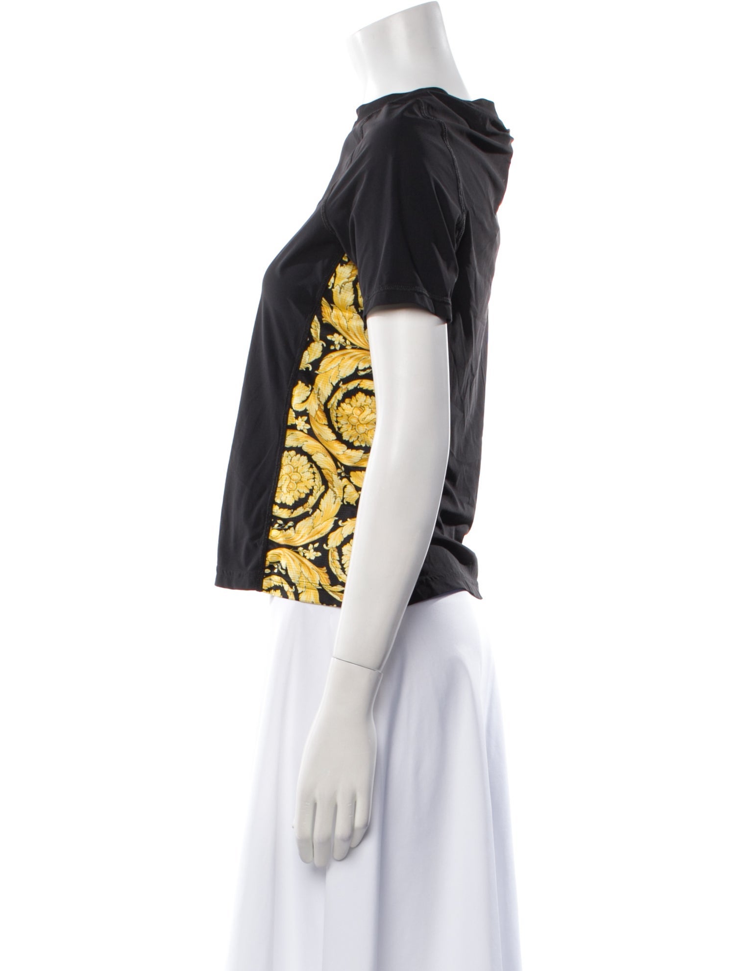 Versace Graphic Print Crew Neck T-Shirt
