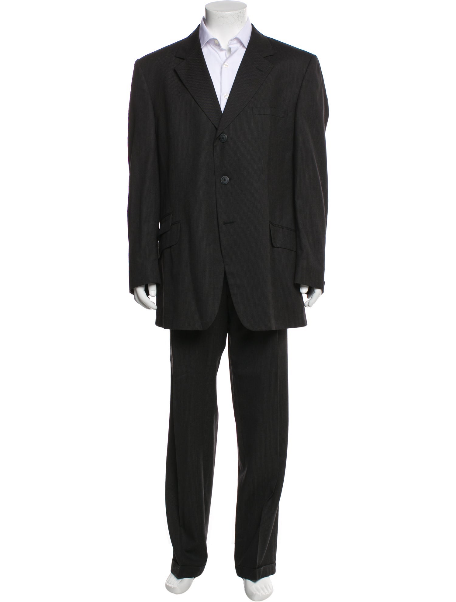 Versace Versace Mens Wool Two-Piece Suit