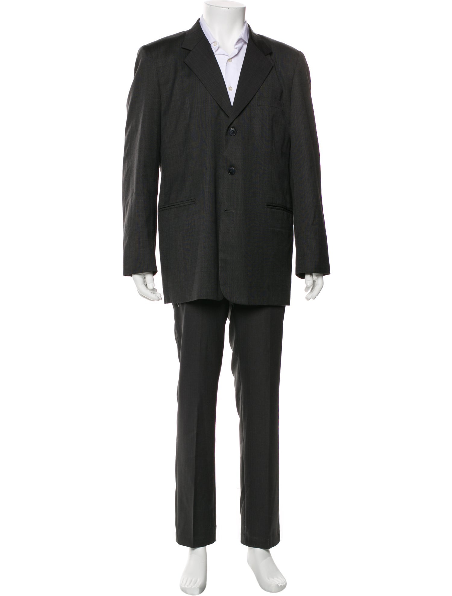 Versace Solid Blazer