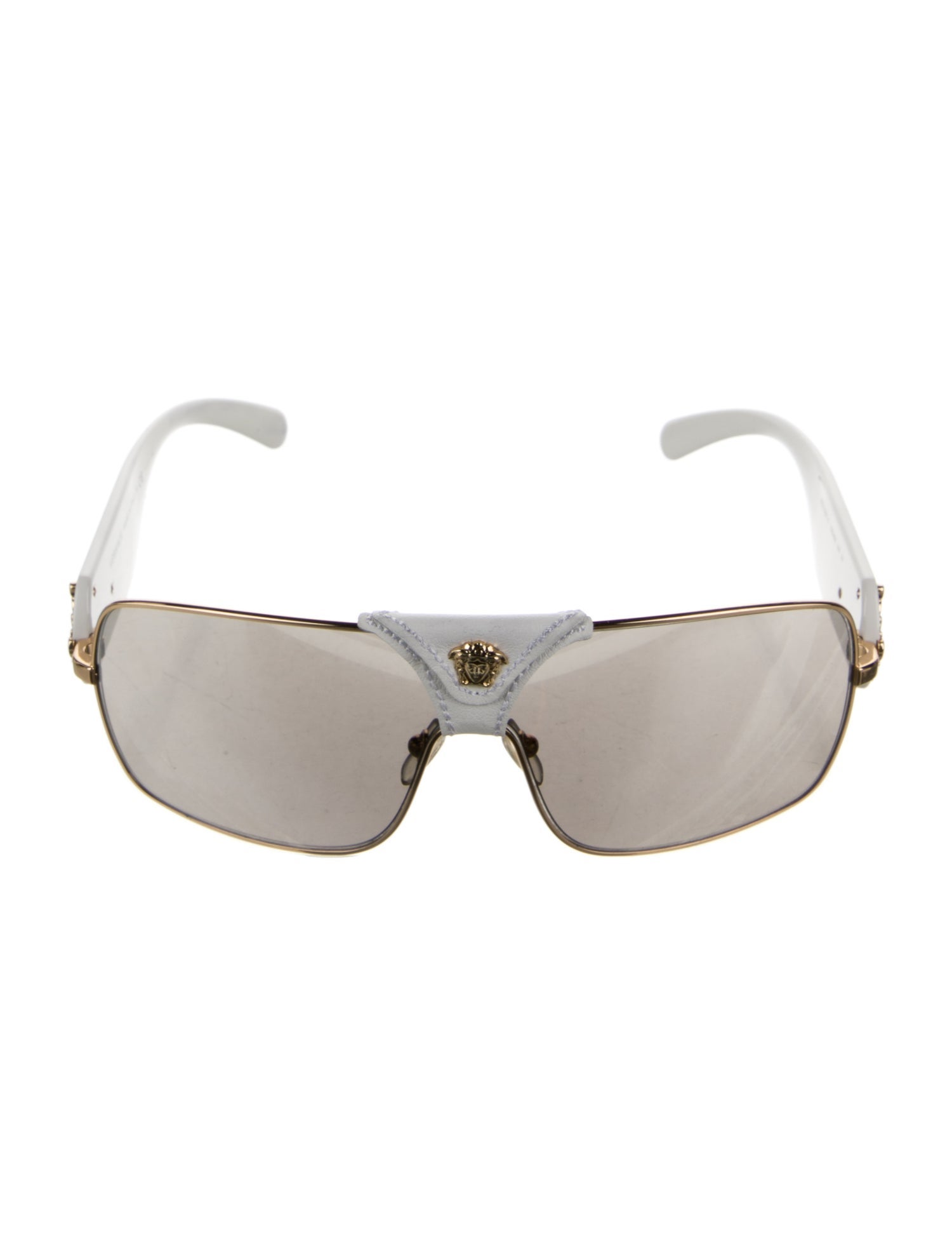 Versace Medusa Insignia Wayfarer Sunglasses