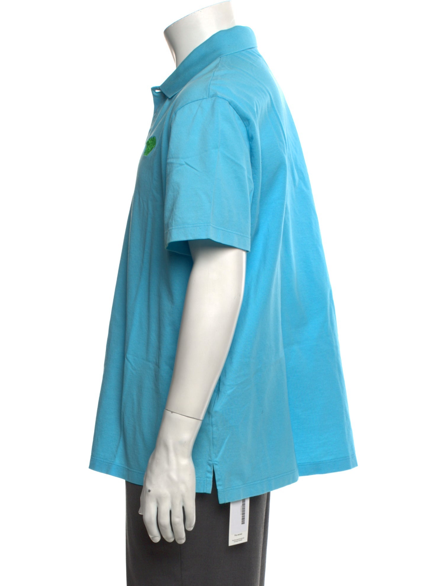 Versace Crew Neck Short Sleeve Polo Shirt