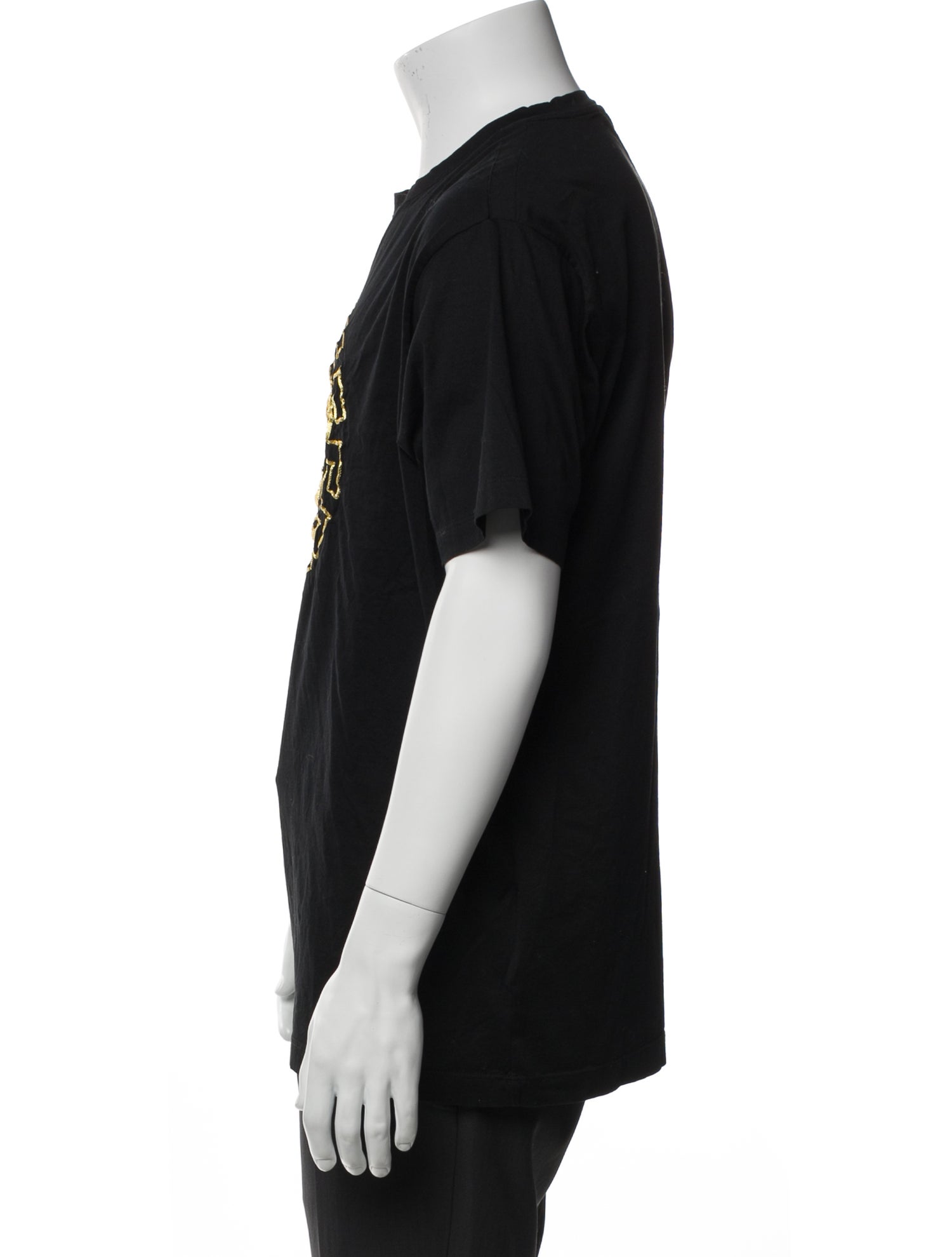 Versace Graphic Print Crew Neck T-Shirt