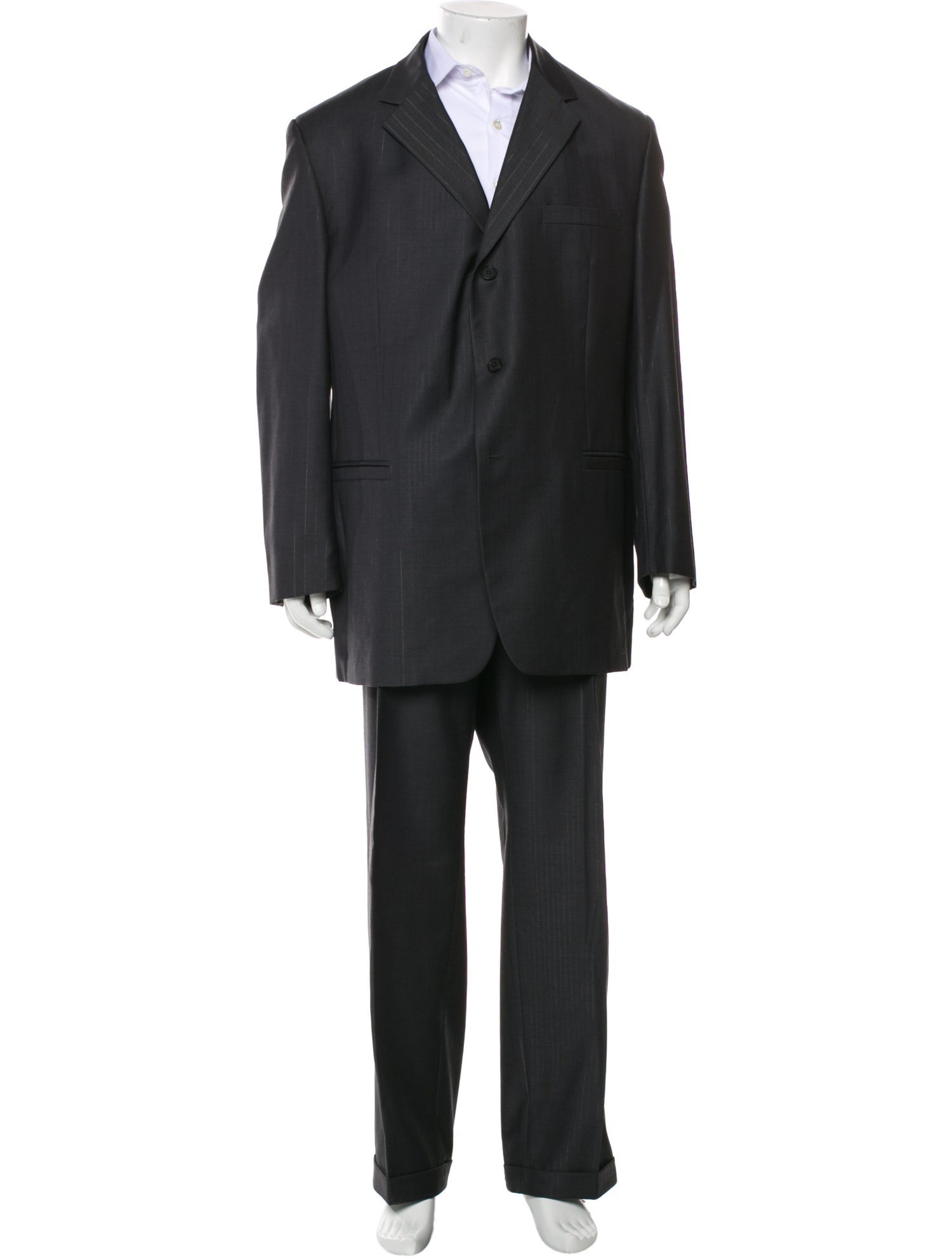 Versace Wool Two-Piece Suit
