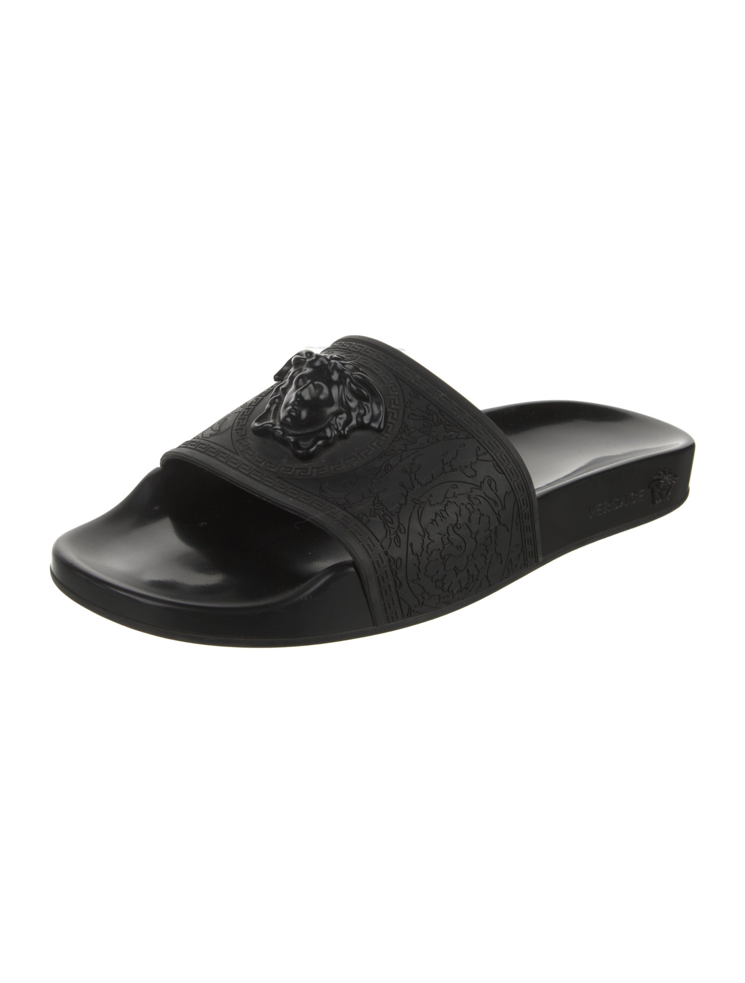 Versace Medusa Insignia Rubber Slides