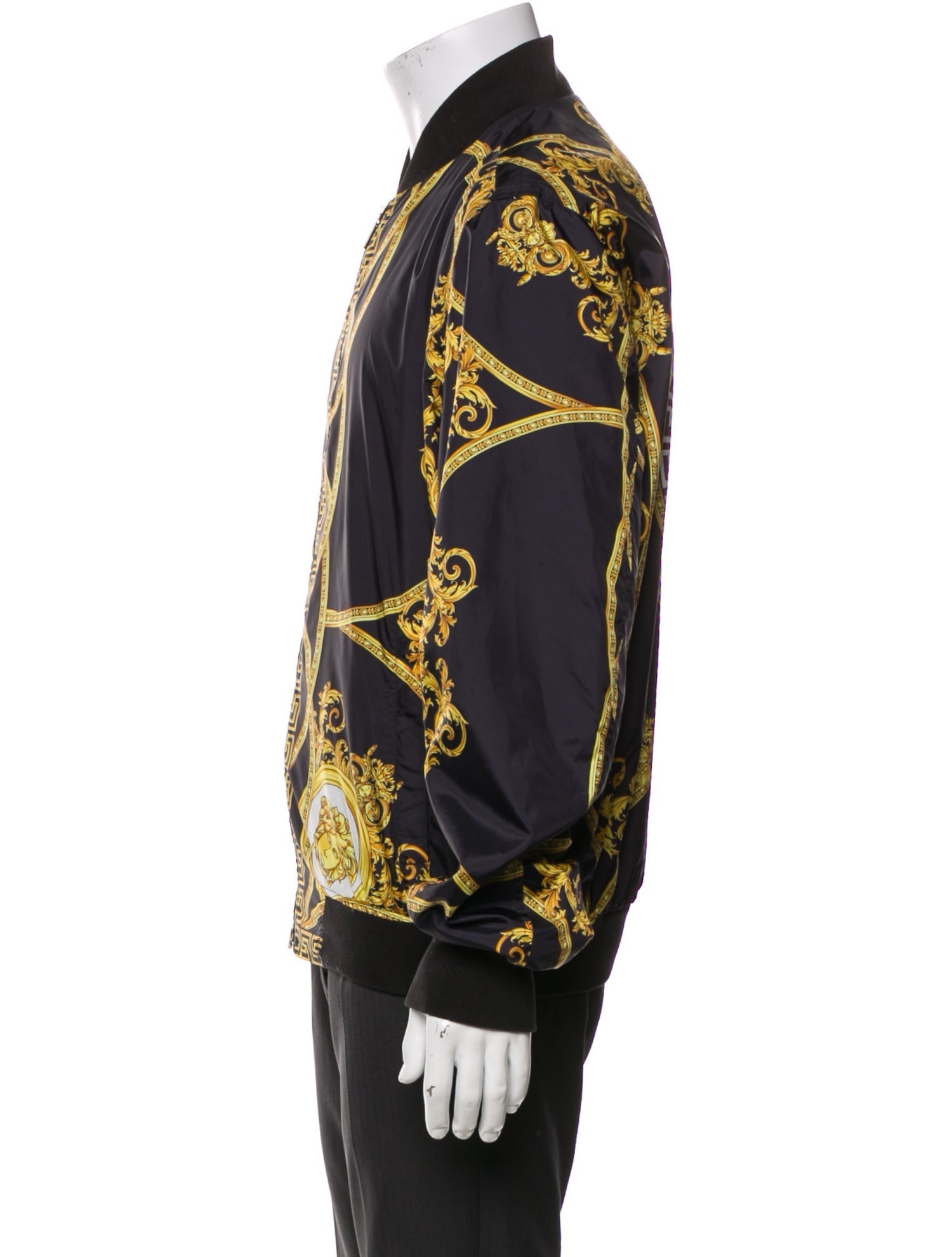 Versace Printed Bomber Jacket