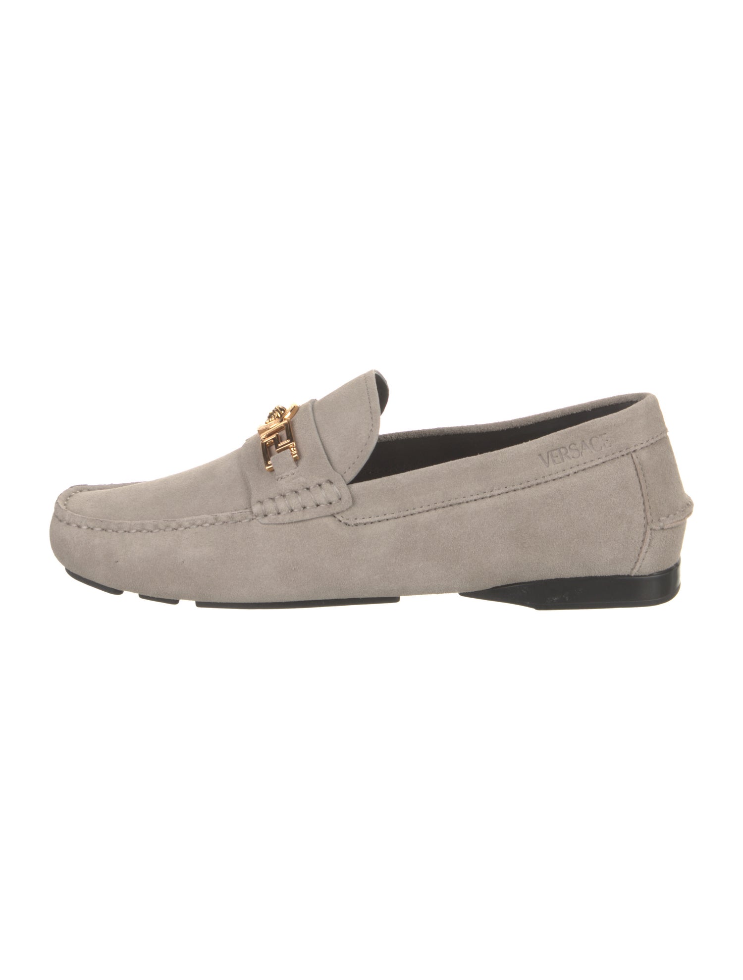 Versace Suede Loafers