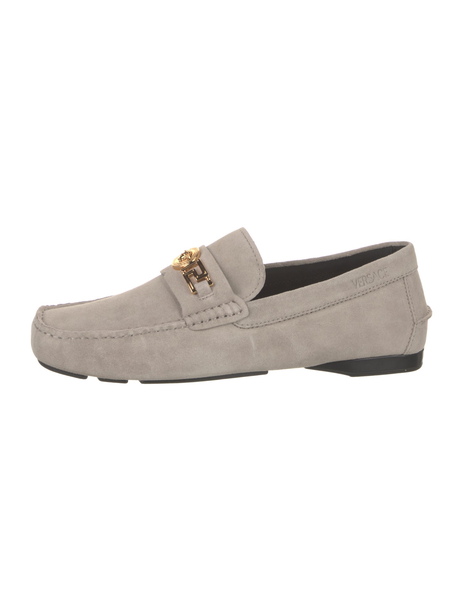 Versace Suede Loafers