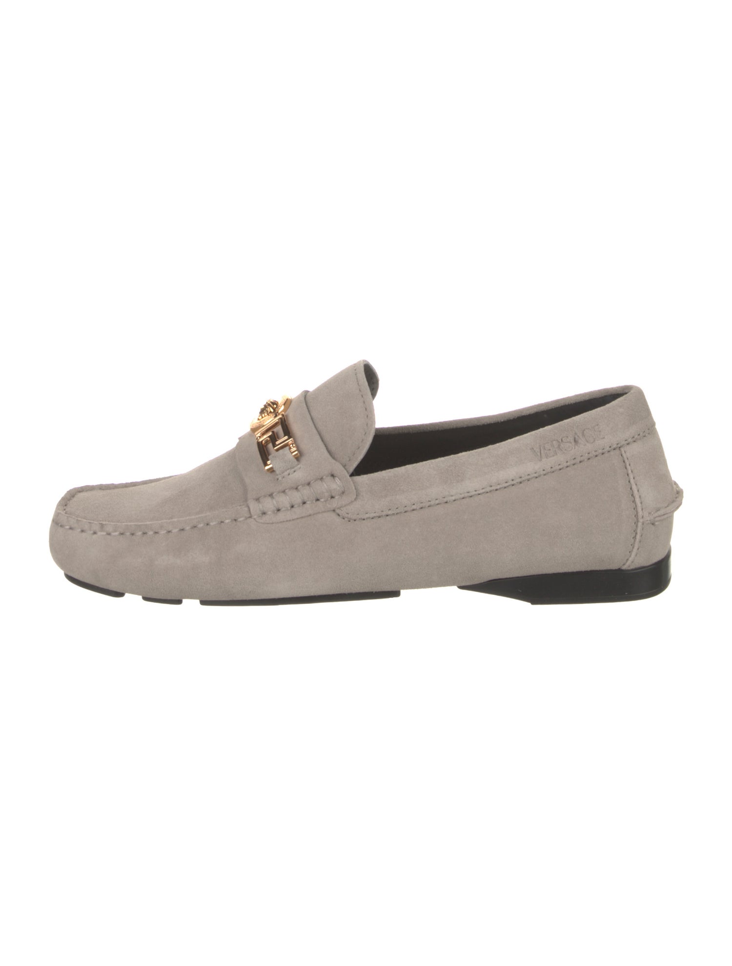 Versace Suede Loafers