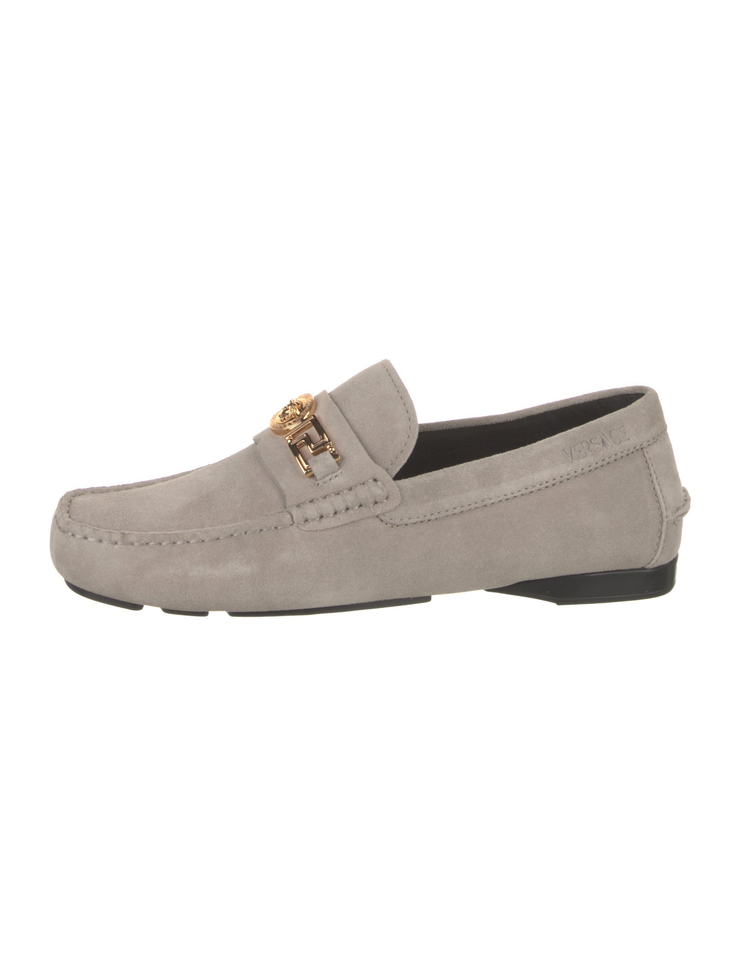 Versace Suede Loafers
