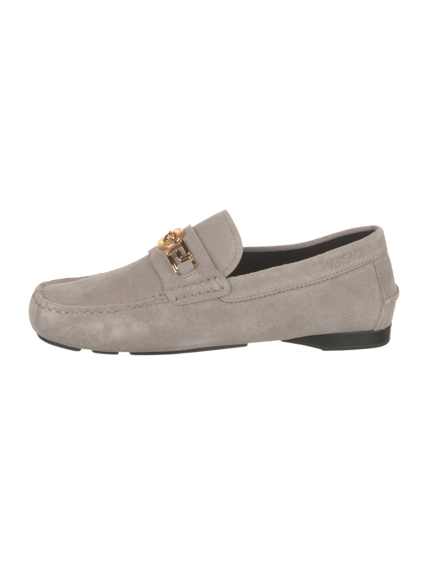 Versace Suede Loafers