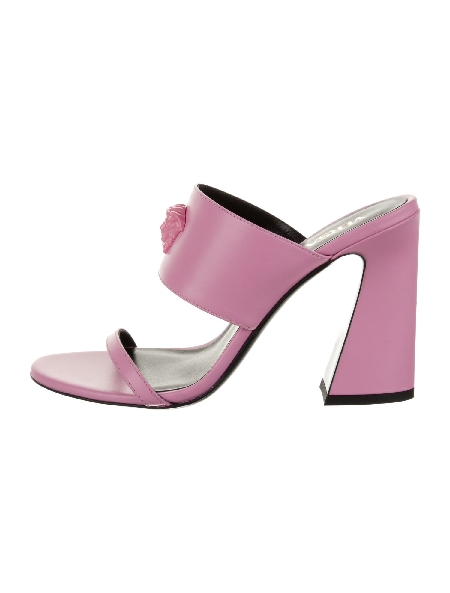 Versace Leather Slides