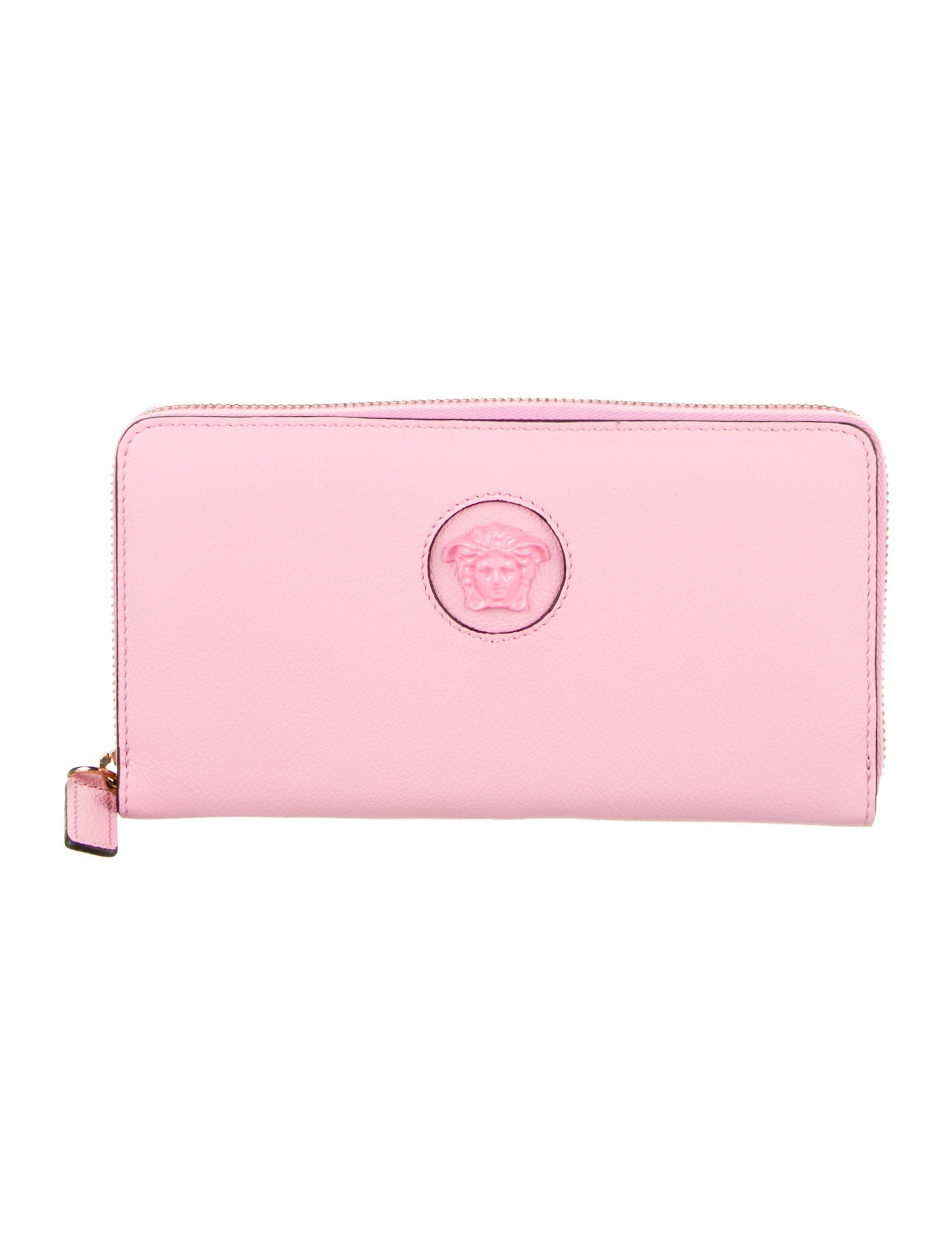 Versace Leather Continental Wallet