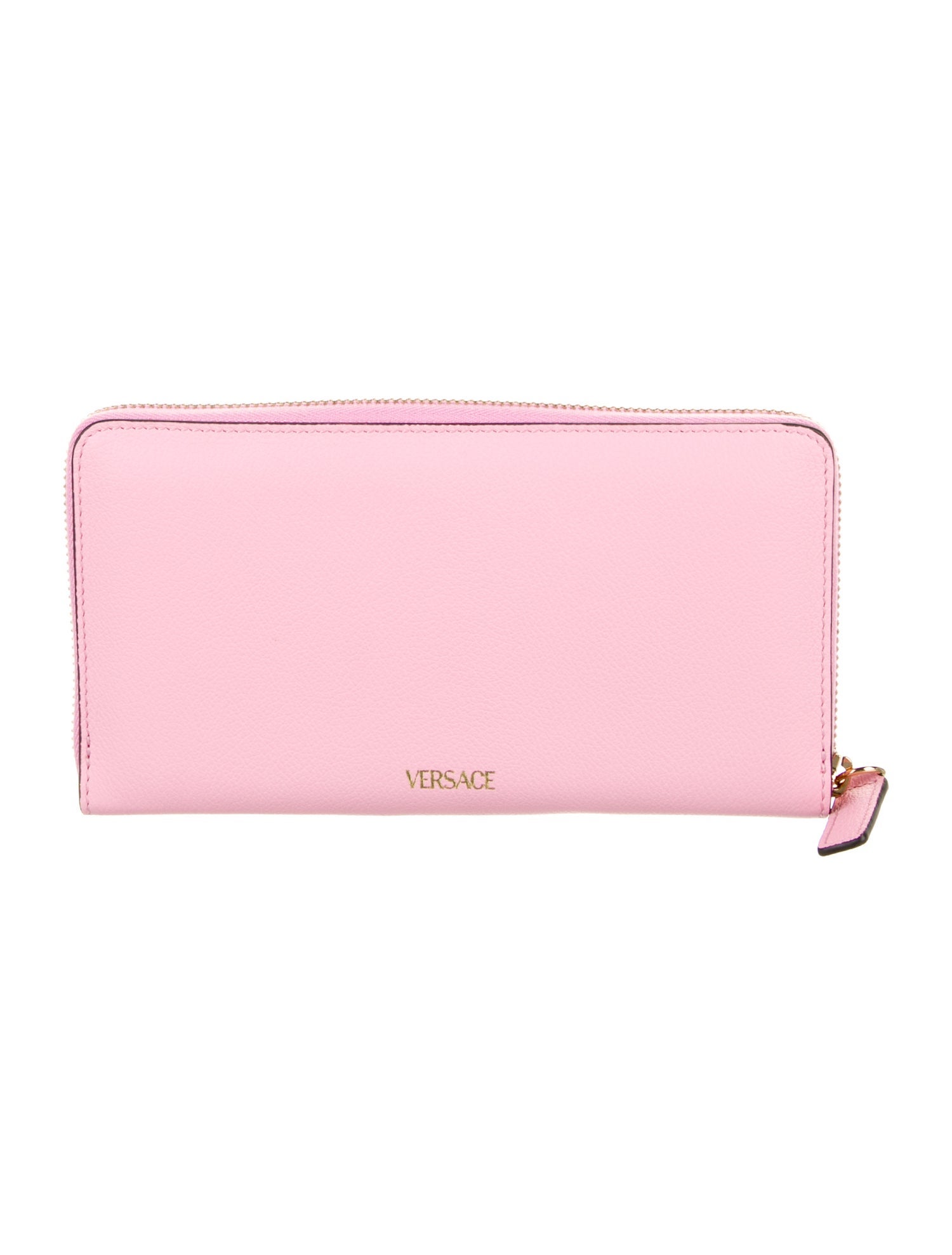 Versace Leather Continental Wallet