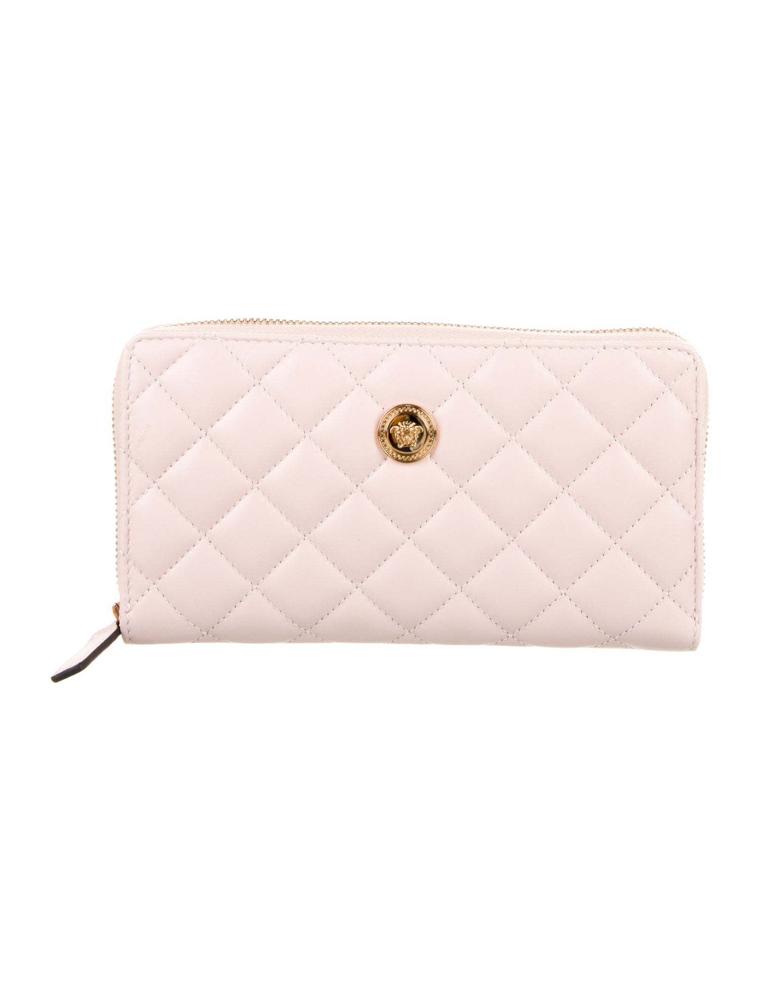 Versace Leather Continental Wallet