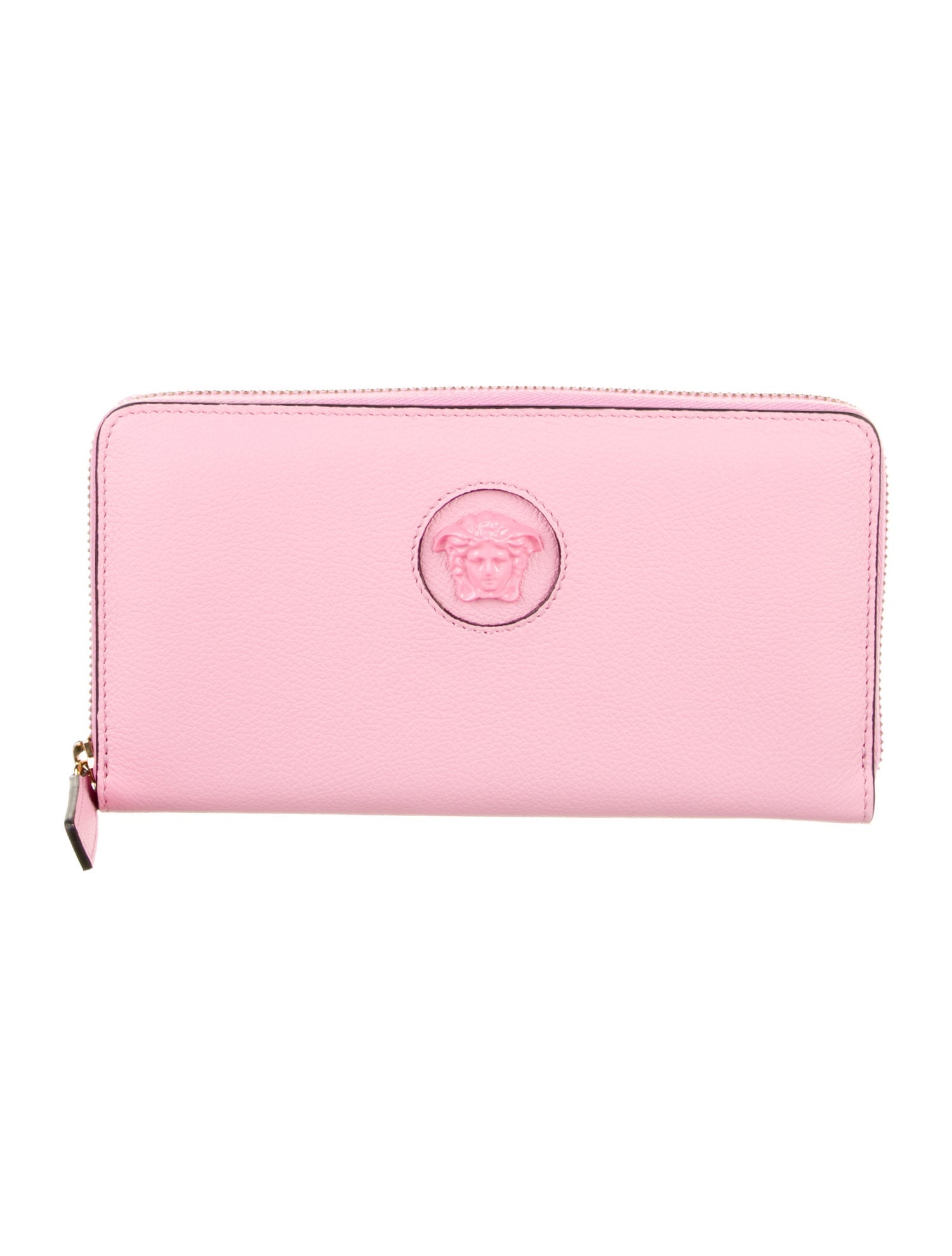 Versace Leather Continental Wallet