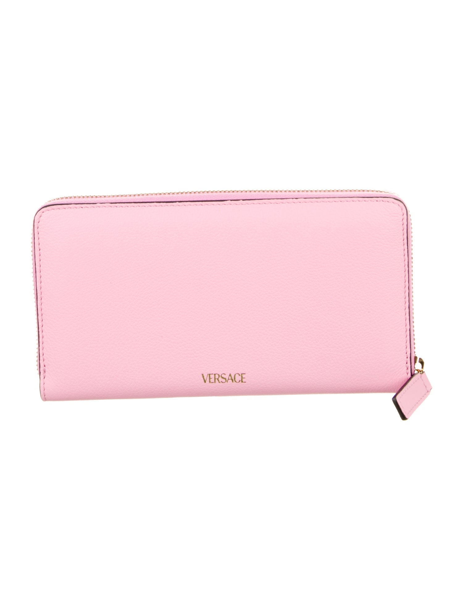 Versace Leather Continental Wallet