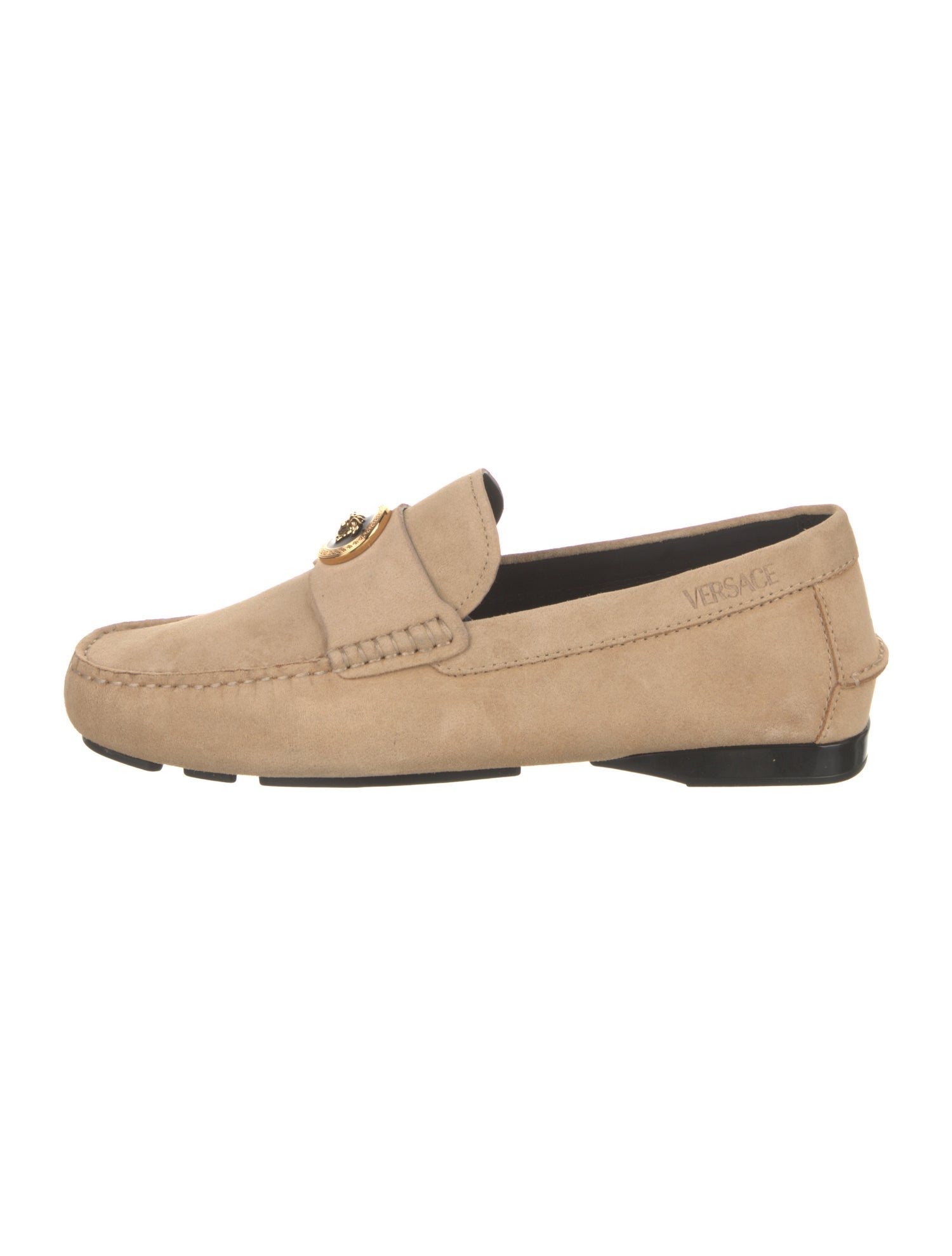 Versace Suede Loafers