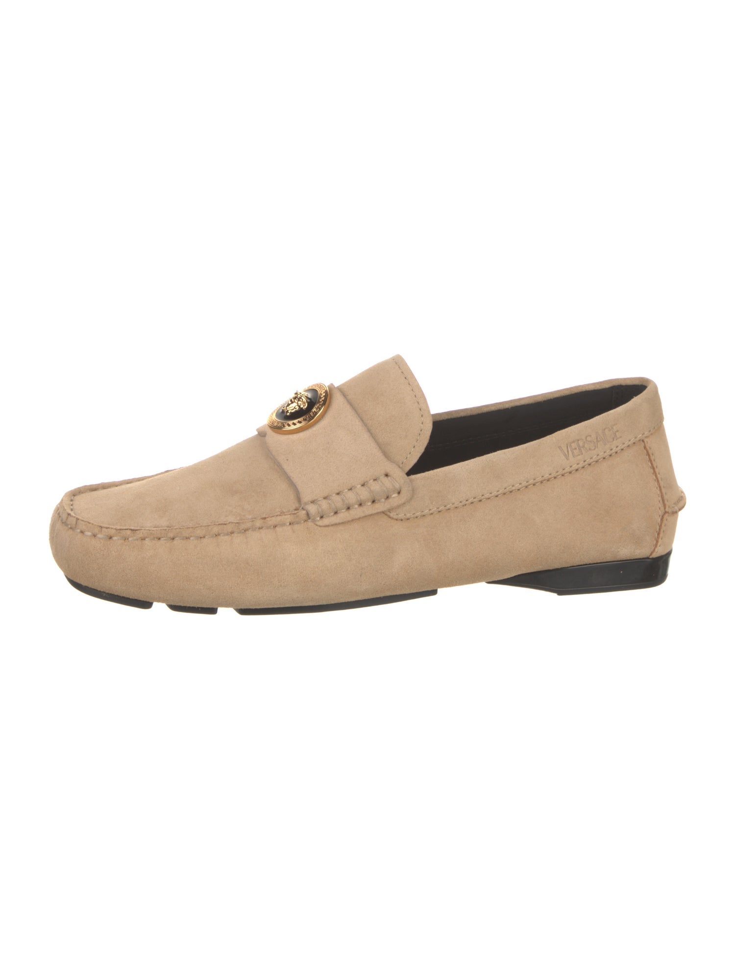 Versace Suede Loafers