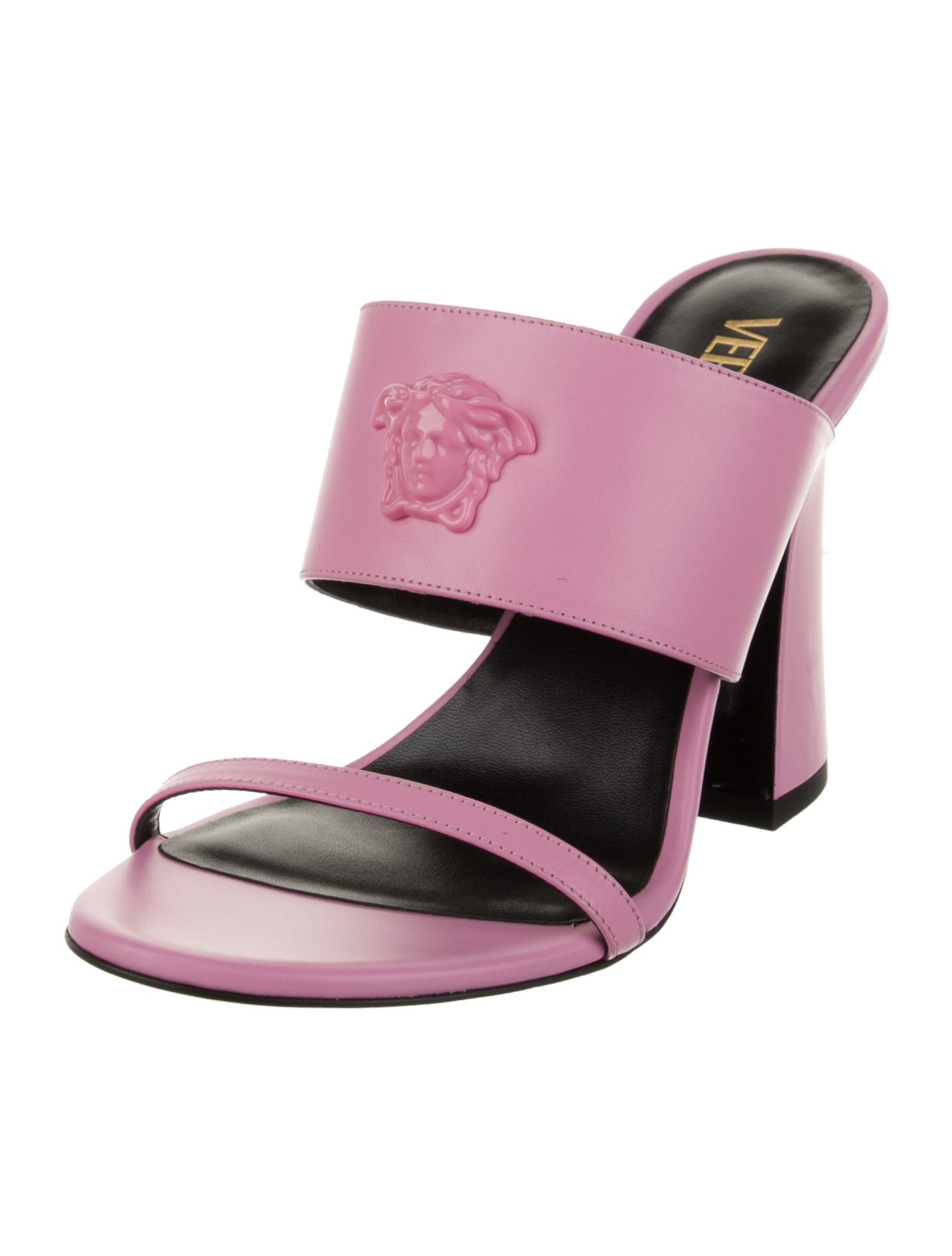 Versace Leather Slides