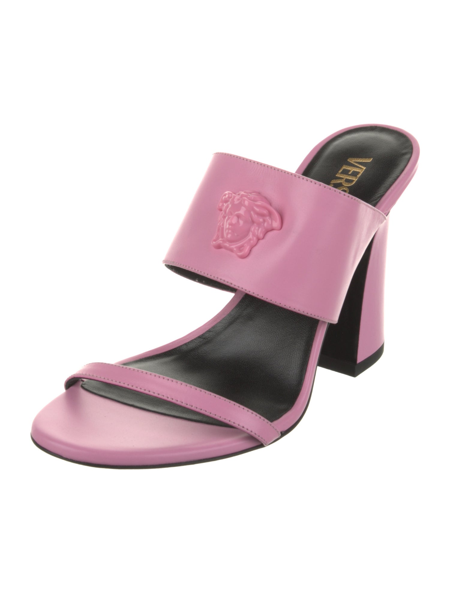 Versace Leather Slides