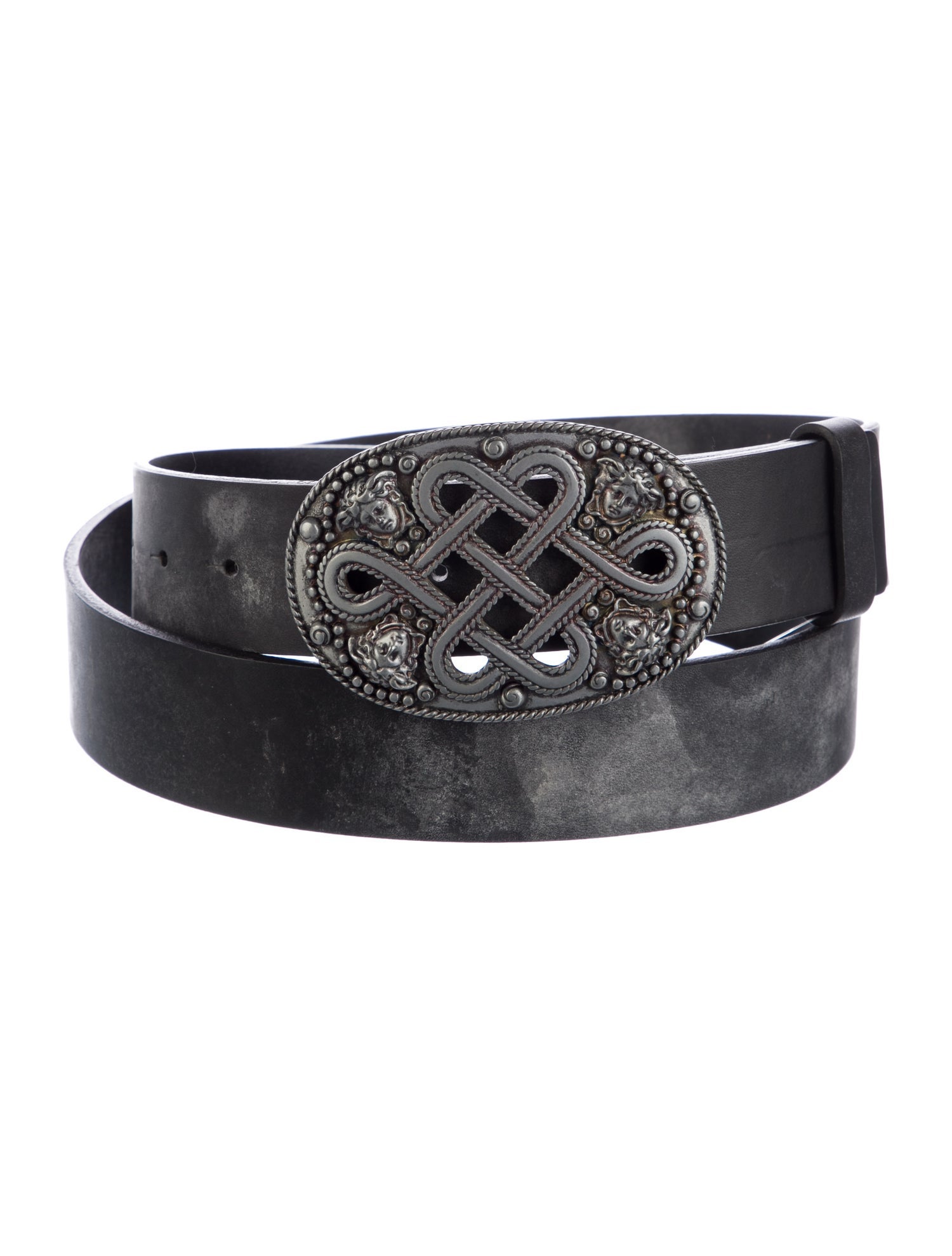 Versace Leather Belt Kit