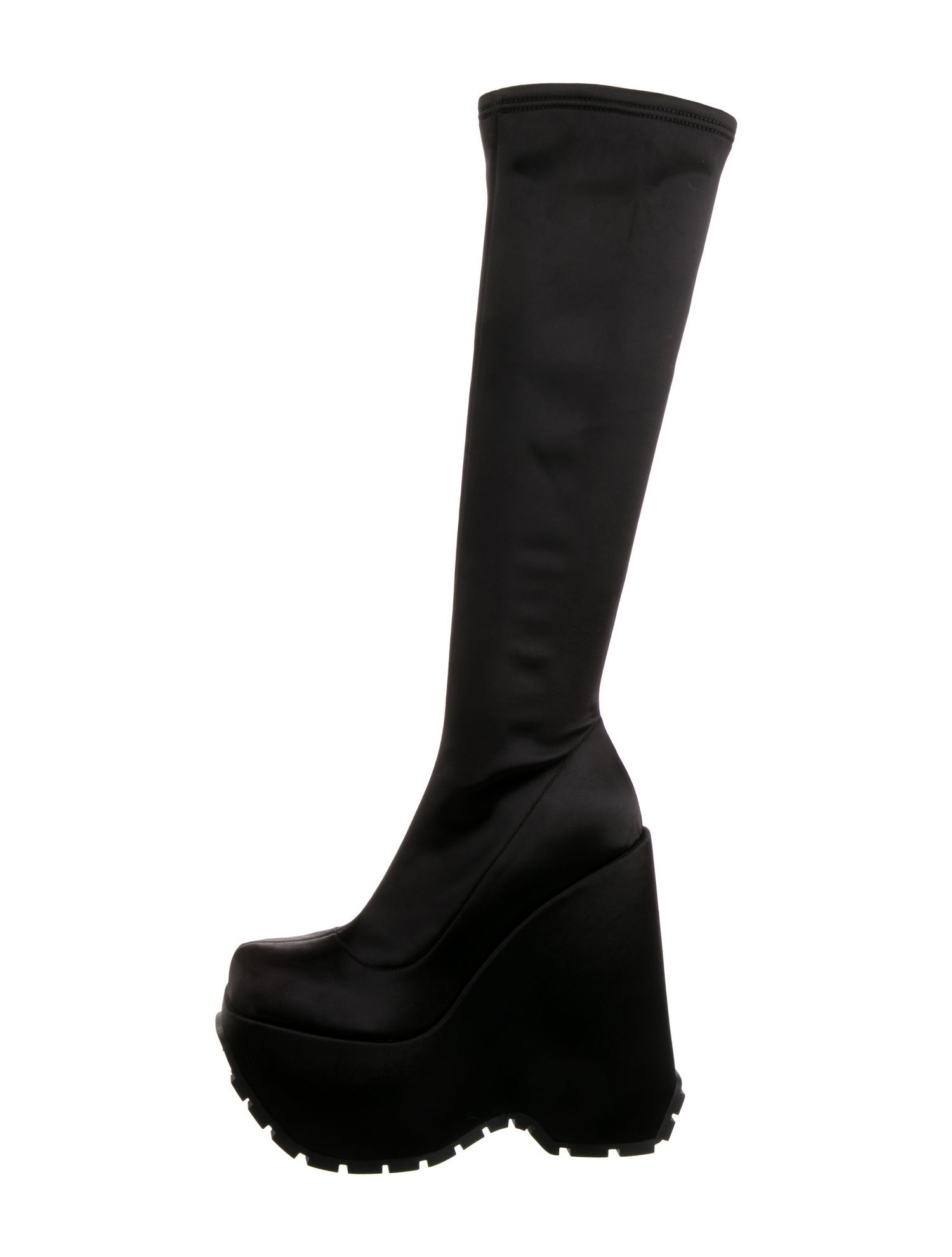 Versace Satin Boots
