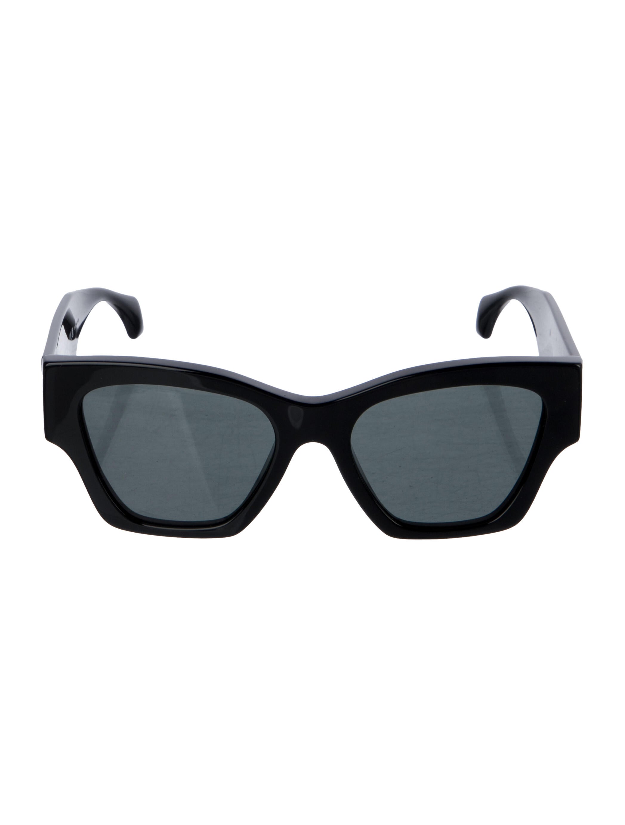 Versace Wayfarer Tinted Sunglasses