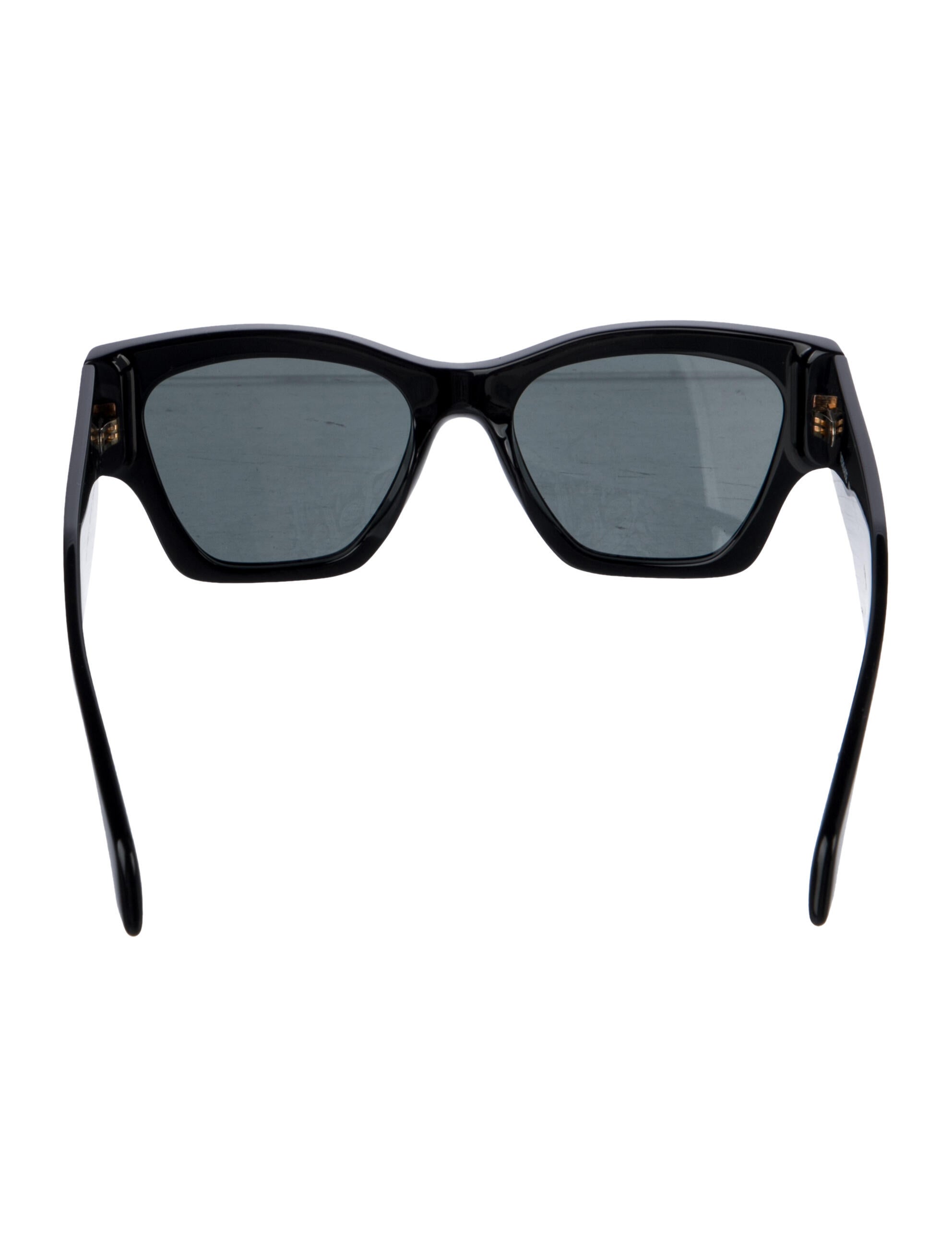 Versace Wayfarer Tinted Sunglasses