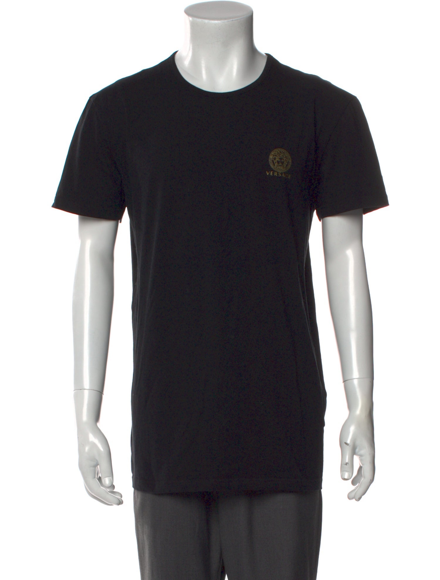 Versace Graphic Print Crew Neck T-Shirt
