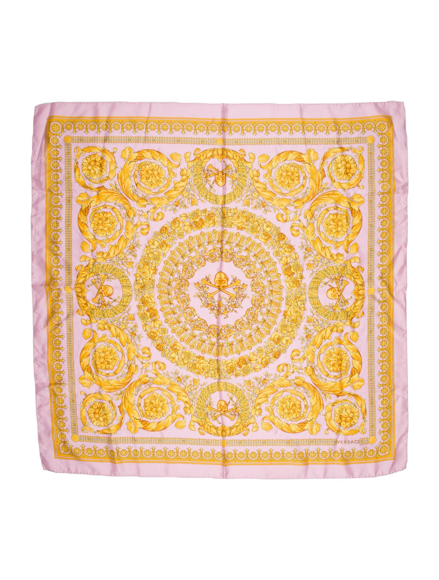 Versace Silk Printed Scarf