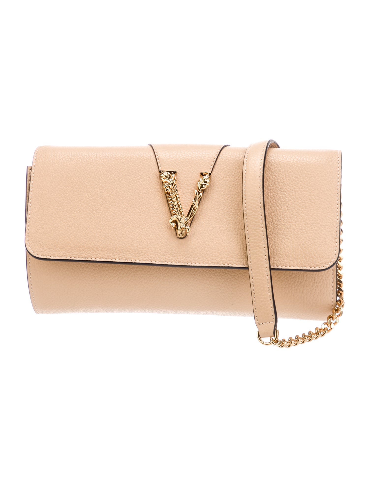 Versace Leather Shoulder Bag