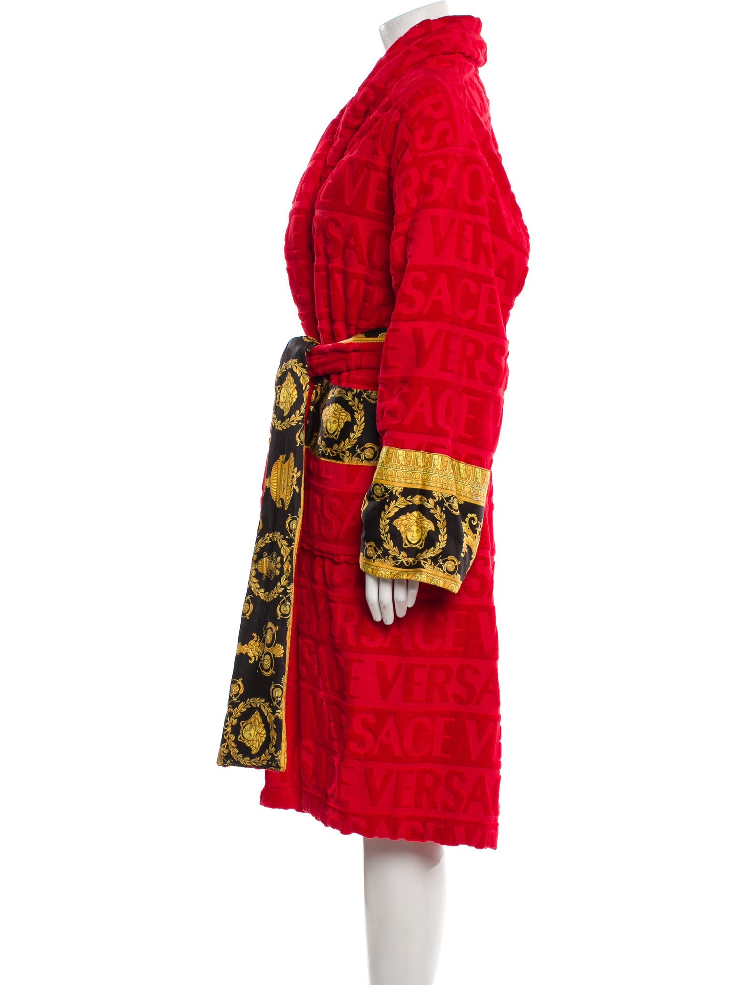 Versace Printed Robe