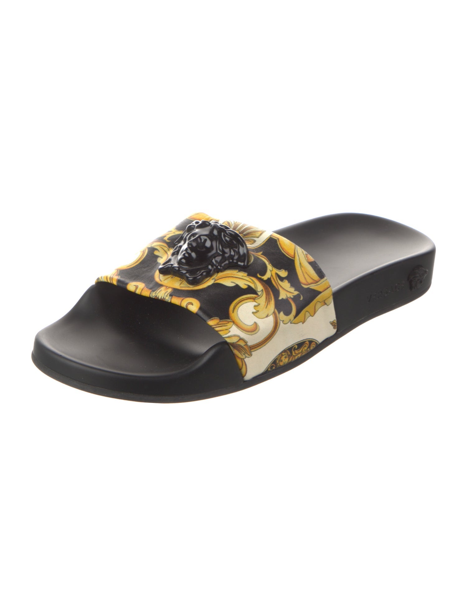 Versace Medusa Insignia Rubber Slides