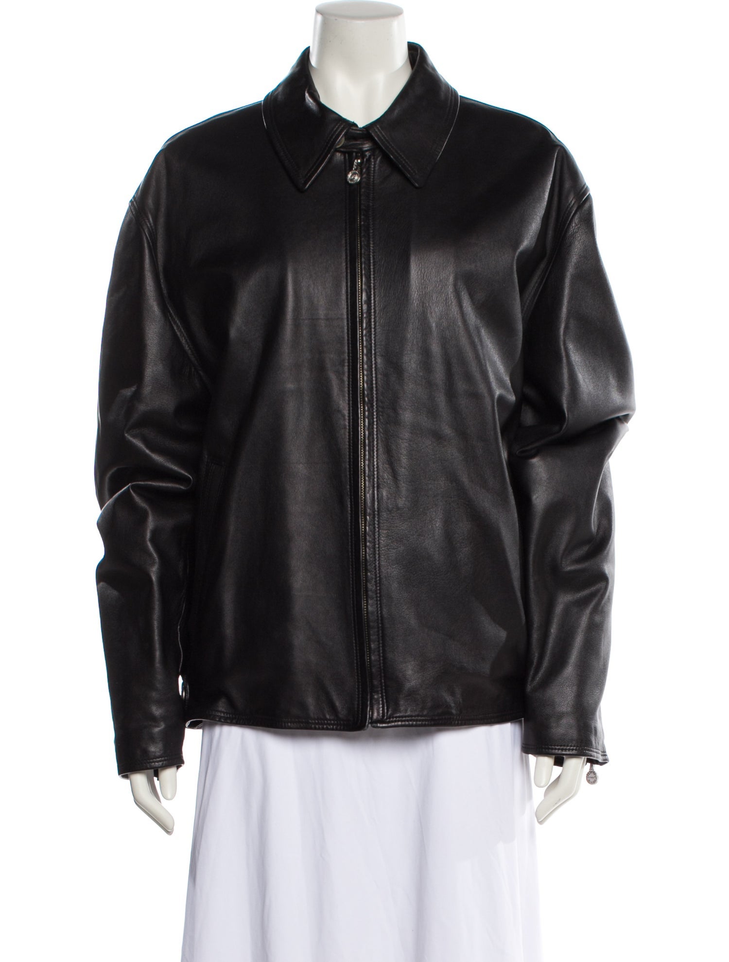 V2 Versace Classic Vintage 1990's Moto Jacket