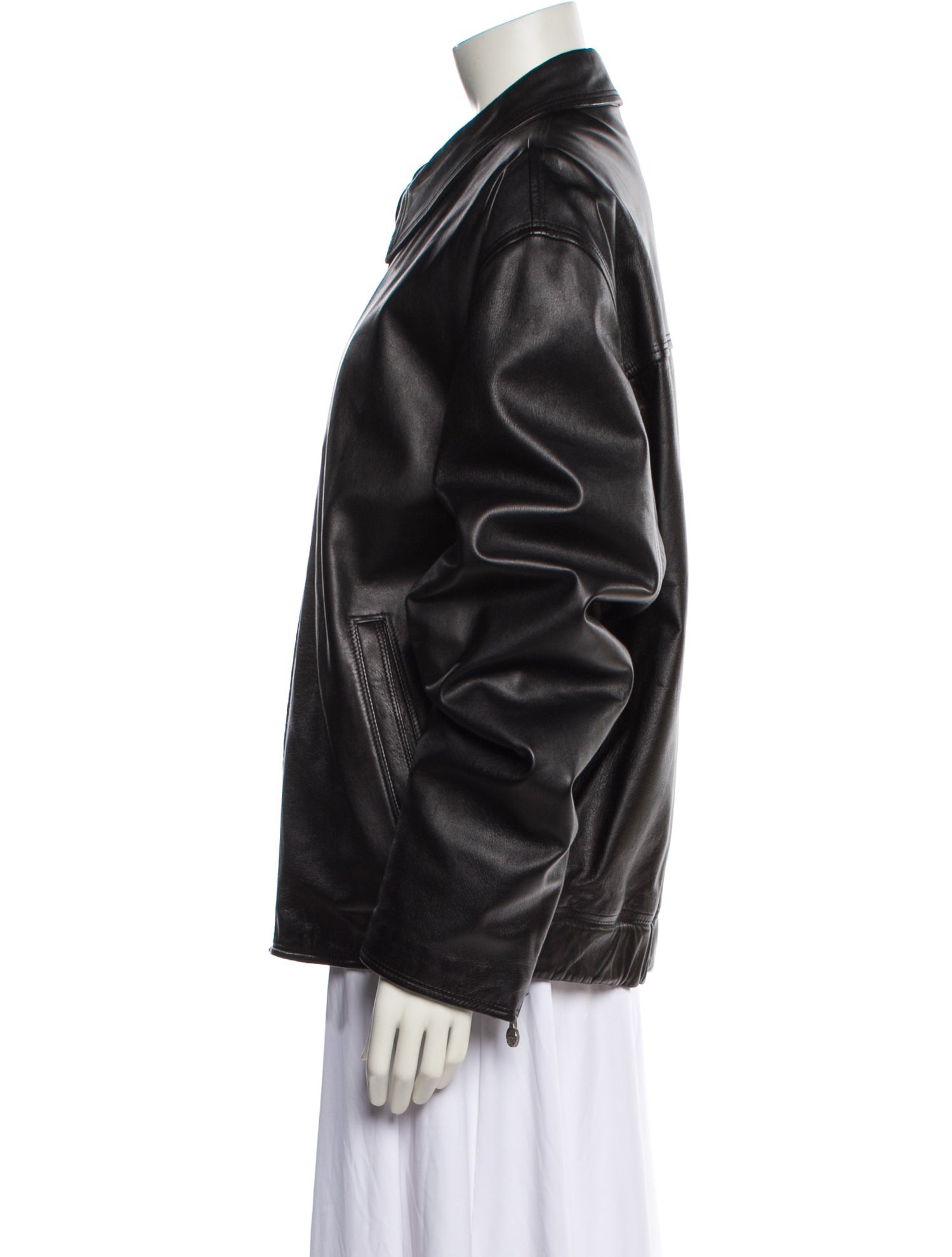 V2 Versace Classic Vintage 1990's Moto Jacket