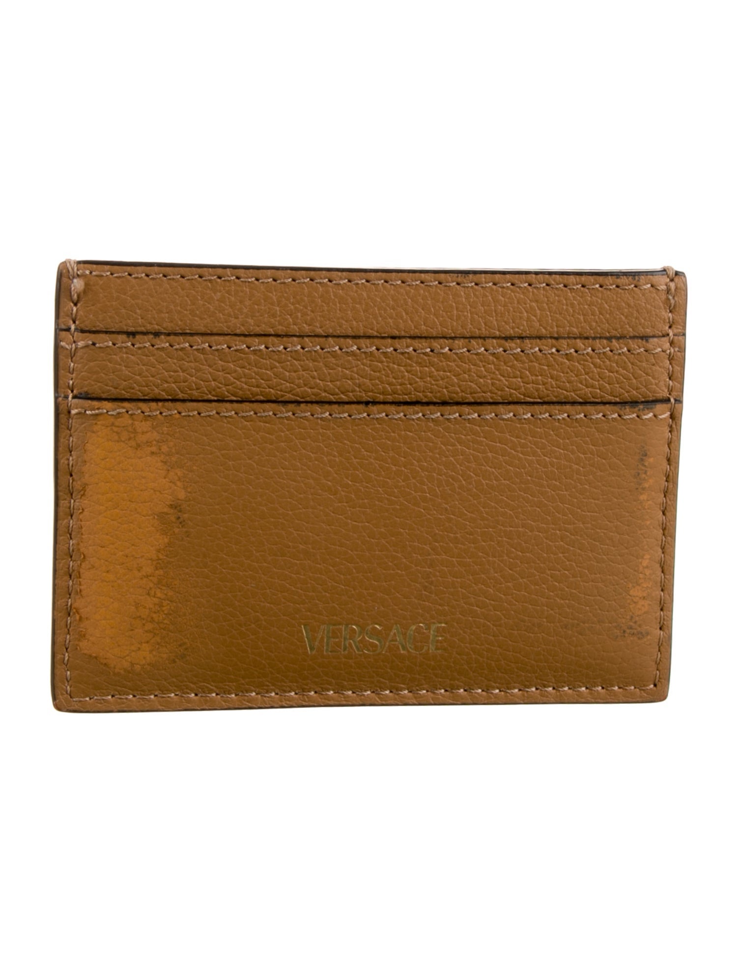 Versace Leather Card Holder