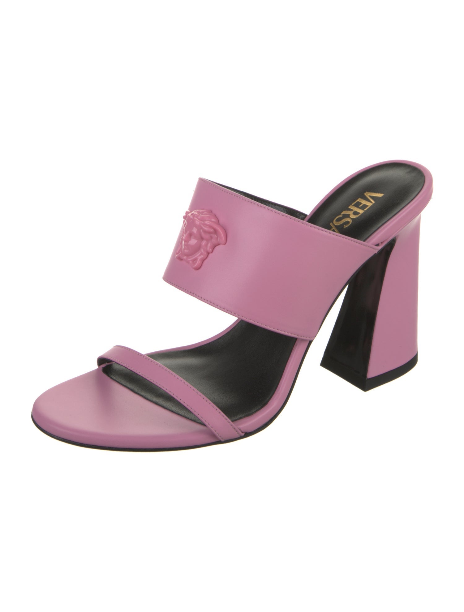 Versace Leather Slides