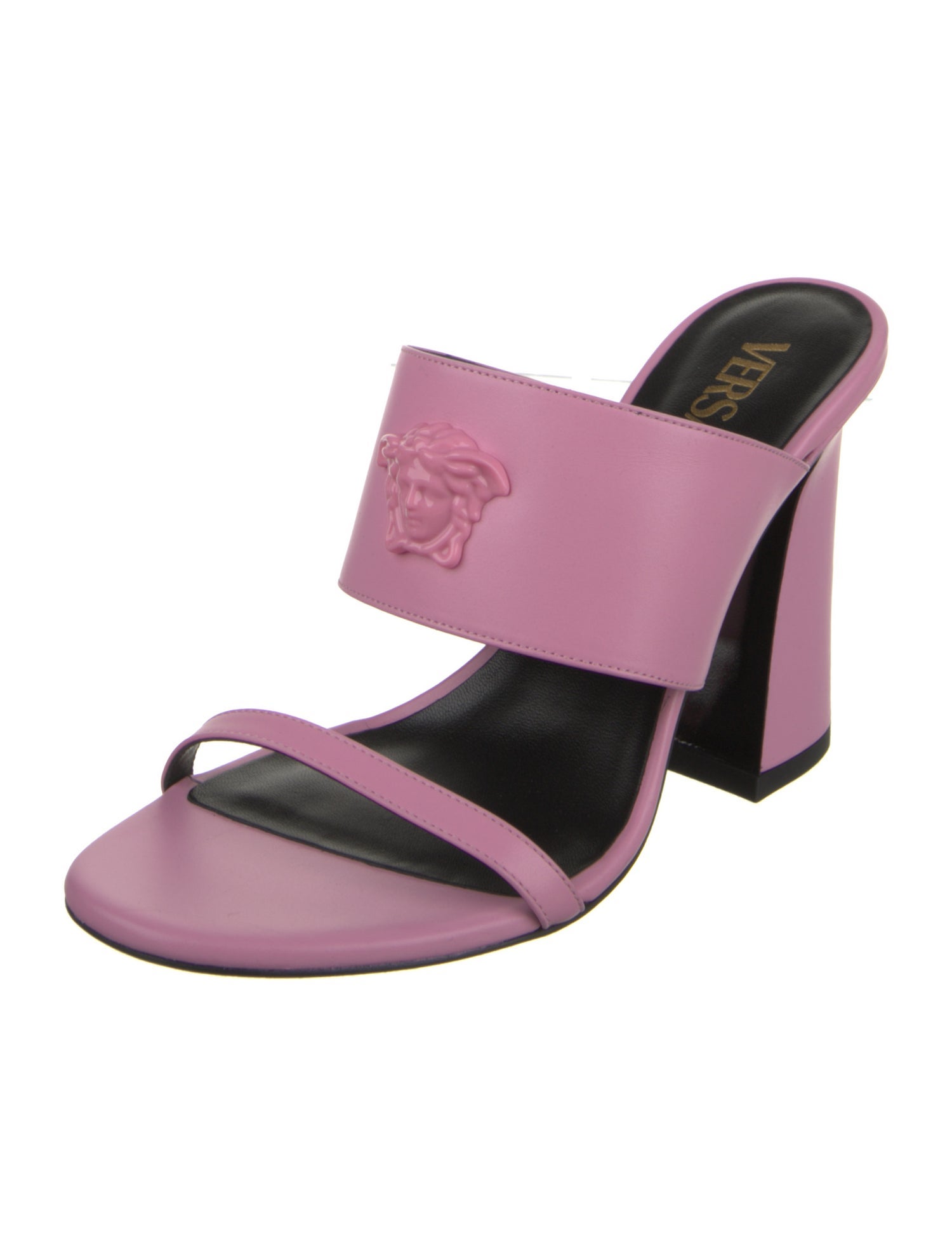 Versace Leather Slides