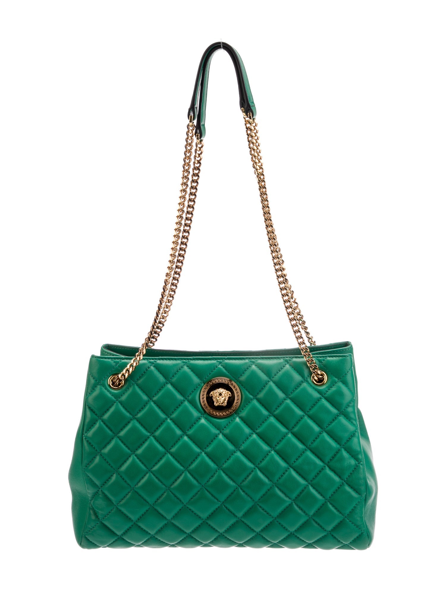 Versace Leather Shoulder Bag