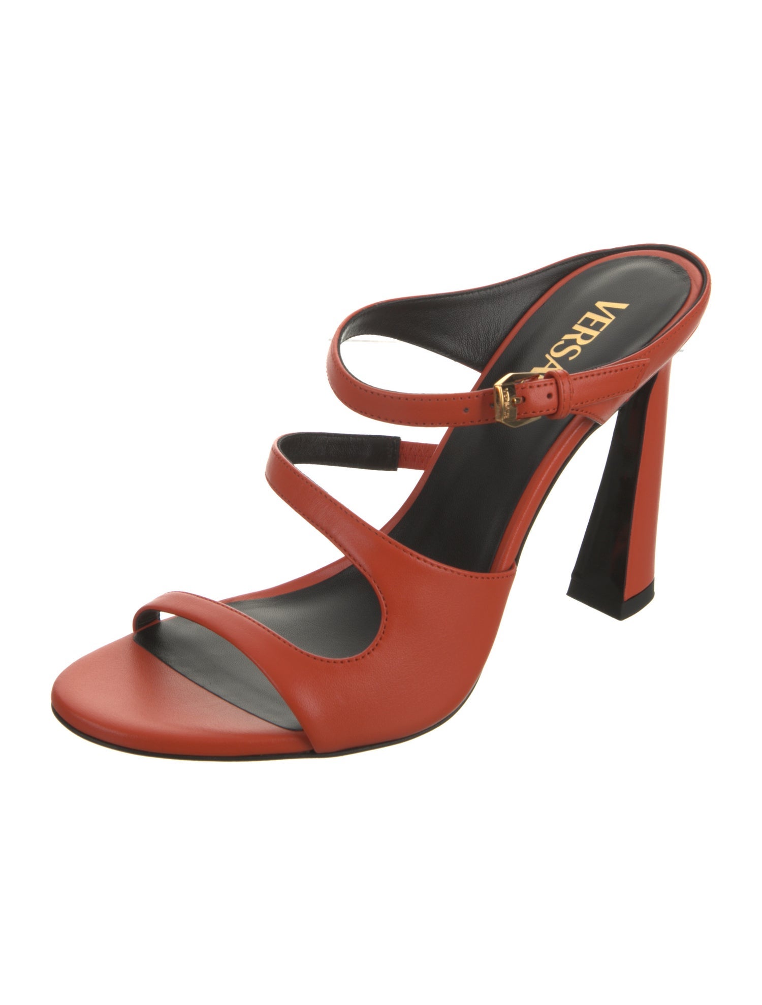 Versace Leather Slides