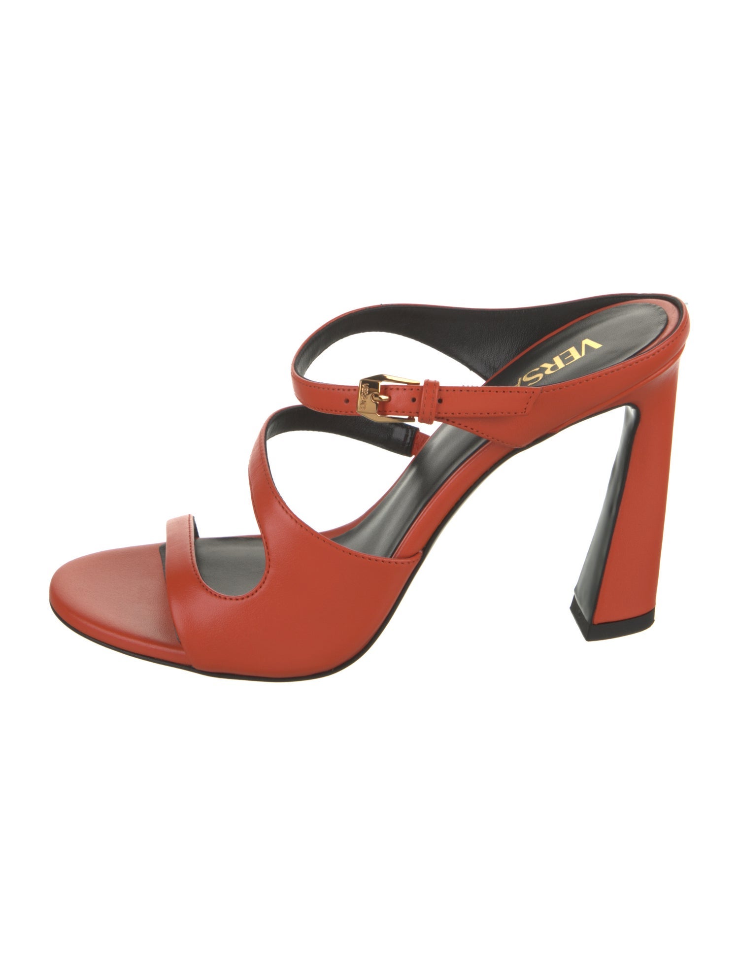 Versace Leather Slides