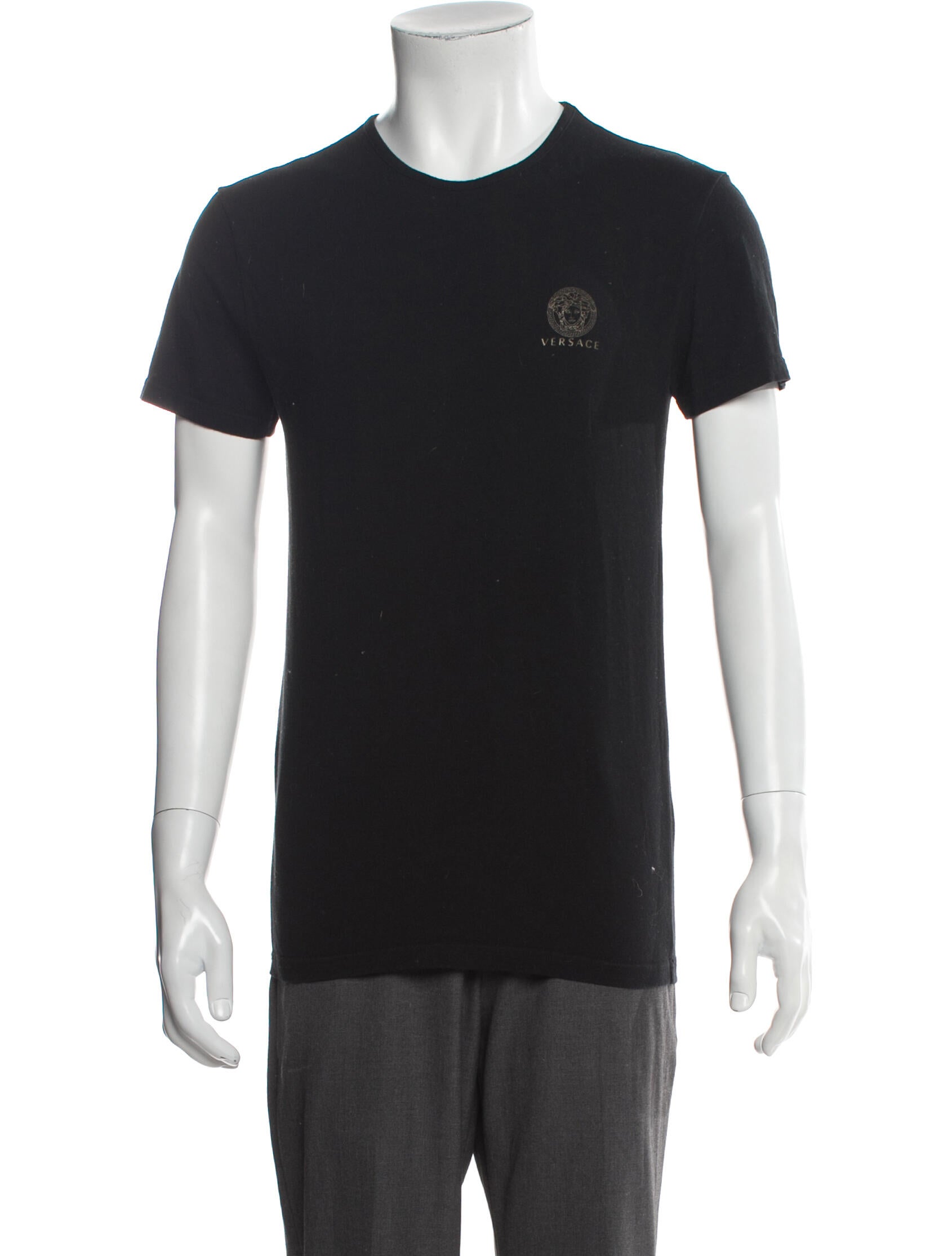 Versace Graphic Print Crew Neck T-Shirt