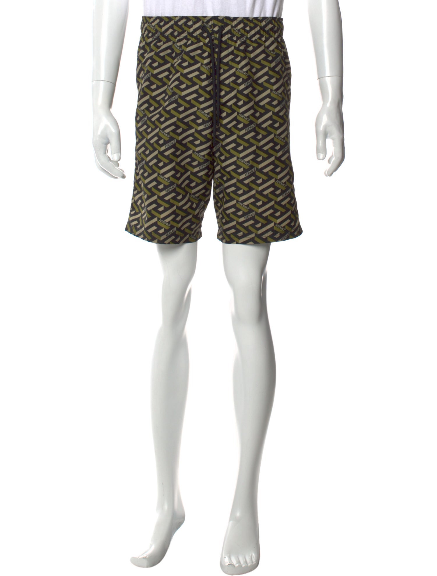 Versace Printed Swim Trunks
