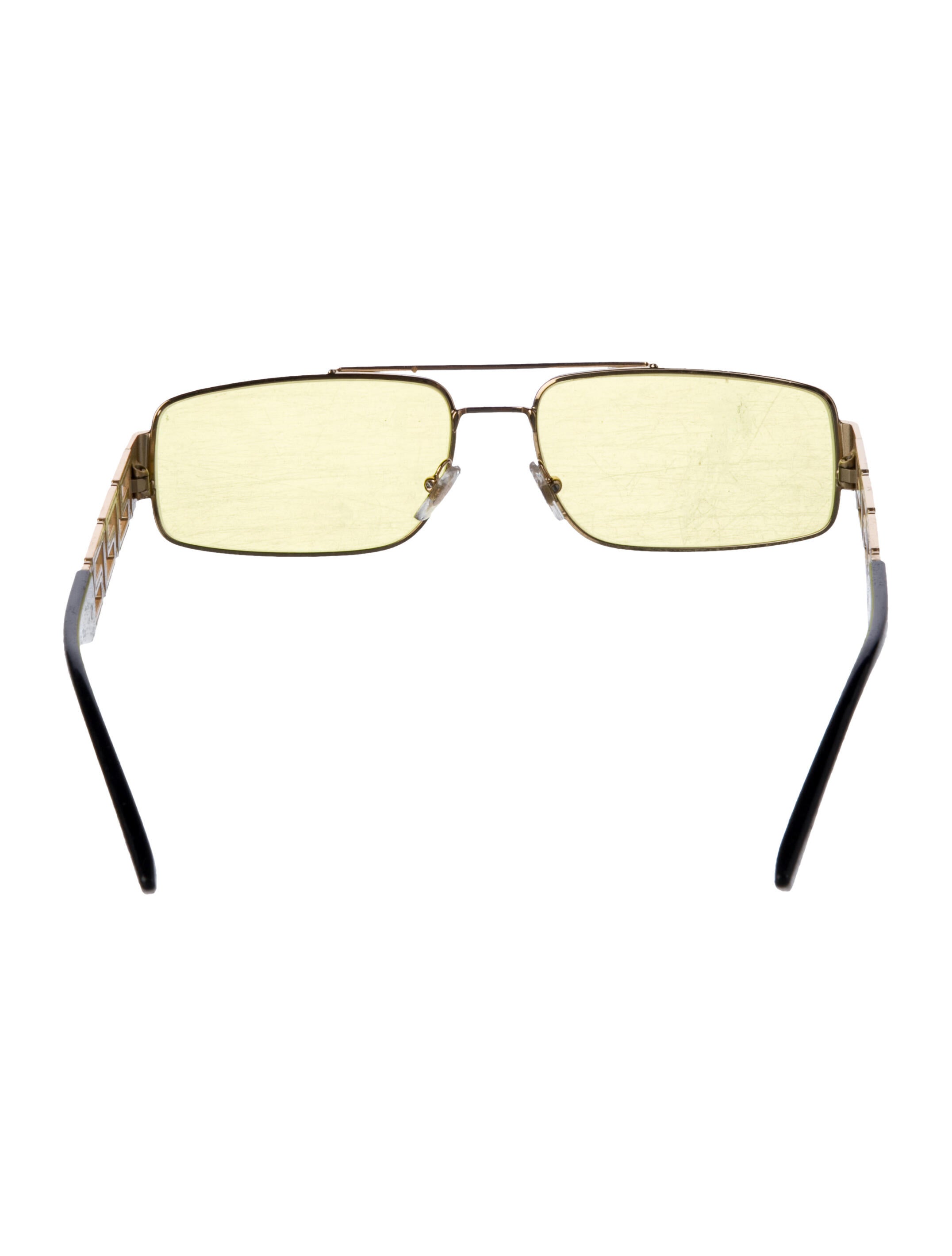 Versace Square Tinted Sunglasses