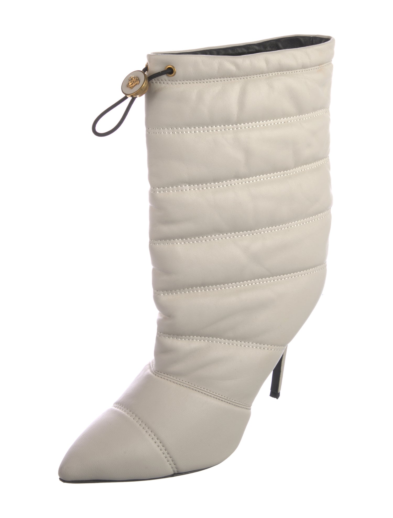 Versace Leather Boots